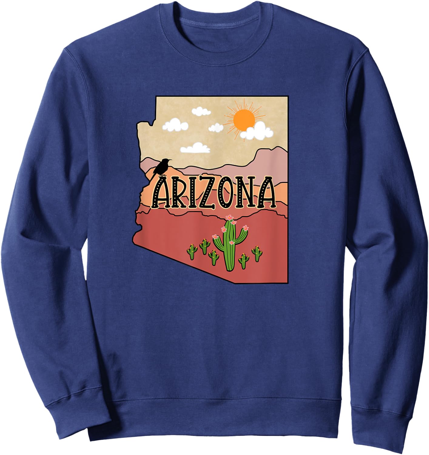 ARIZONA Design women boys girls souvenir Sweatshirt - Sweatshirt | Navy