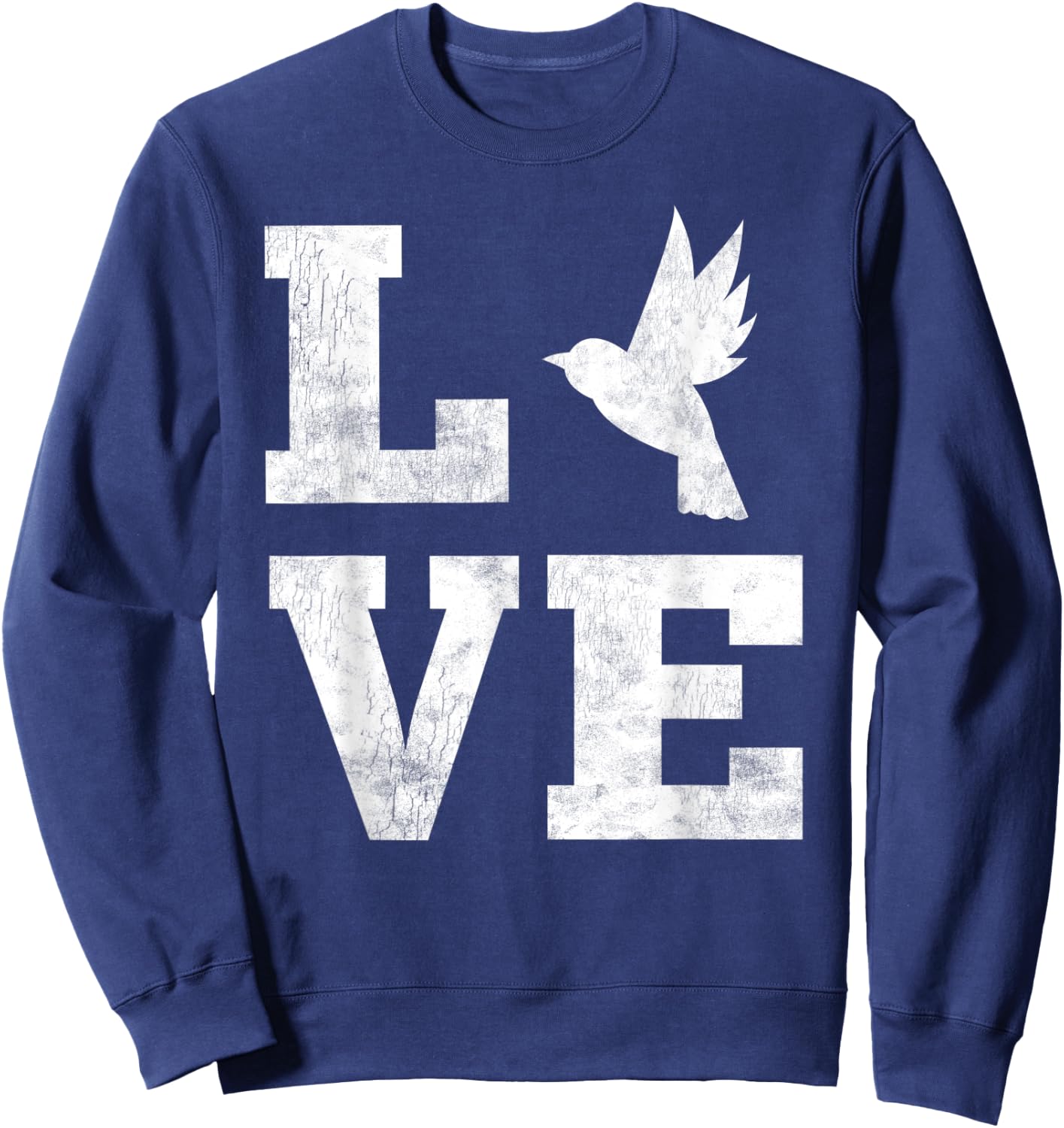 Love Birds Shirt Bird Lover Owner Birder Gifts Ornithology Sweatshirt - Sweatshirt | Navy