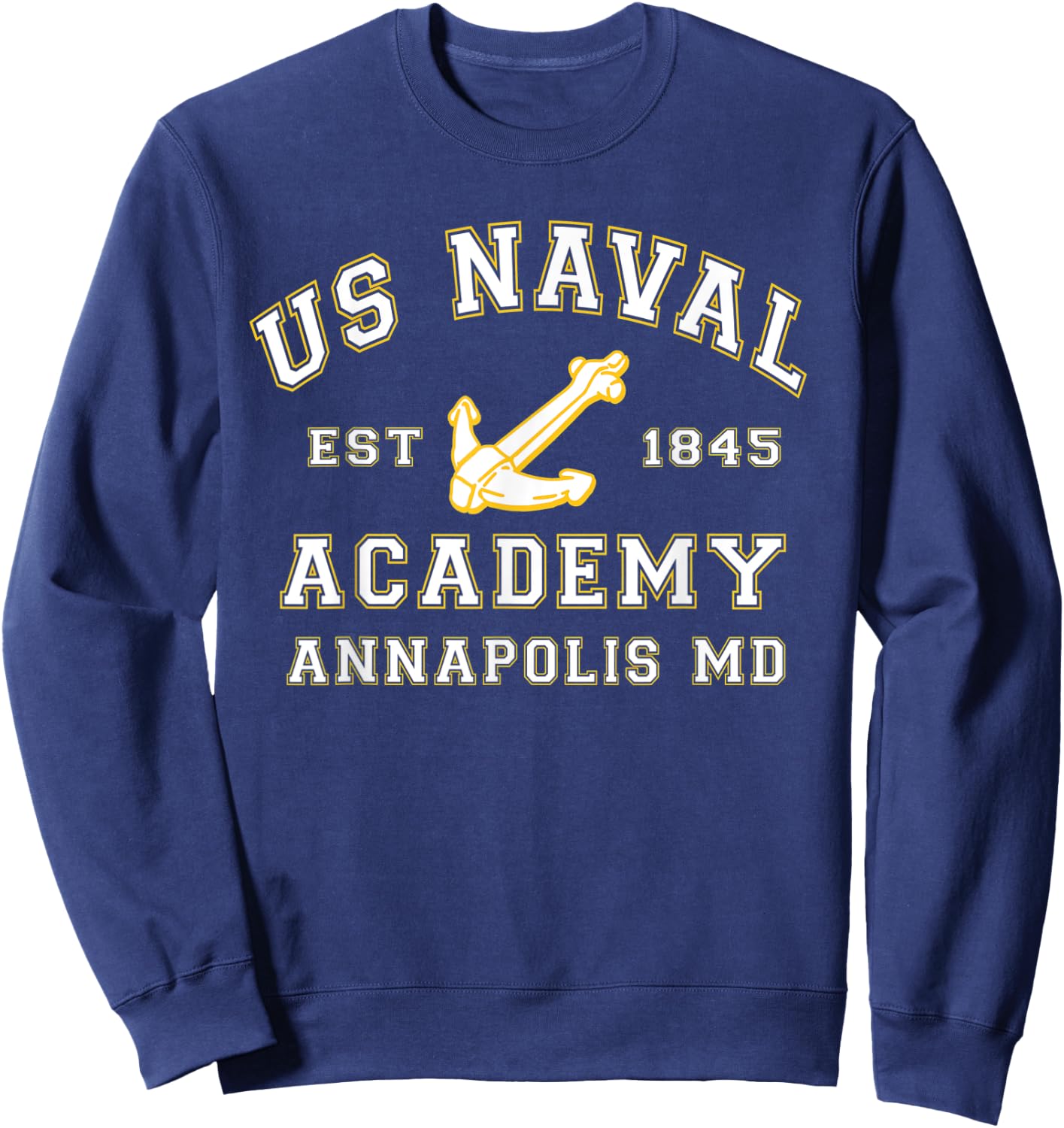 United States Naval Academy Annapolis Md Shirt by RangerTees Sweatshirt - Sweatshirt | Navy