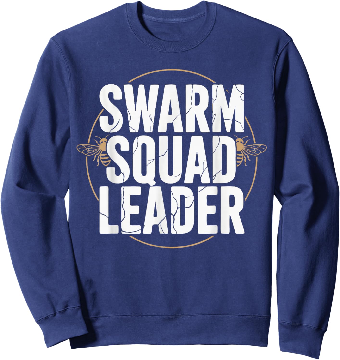 Beekeeping Bee Swarm Leader Beekeeper Sweatshirt - Sweatshirt | Navy