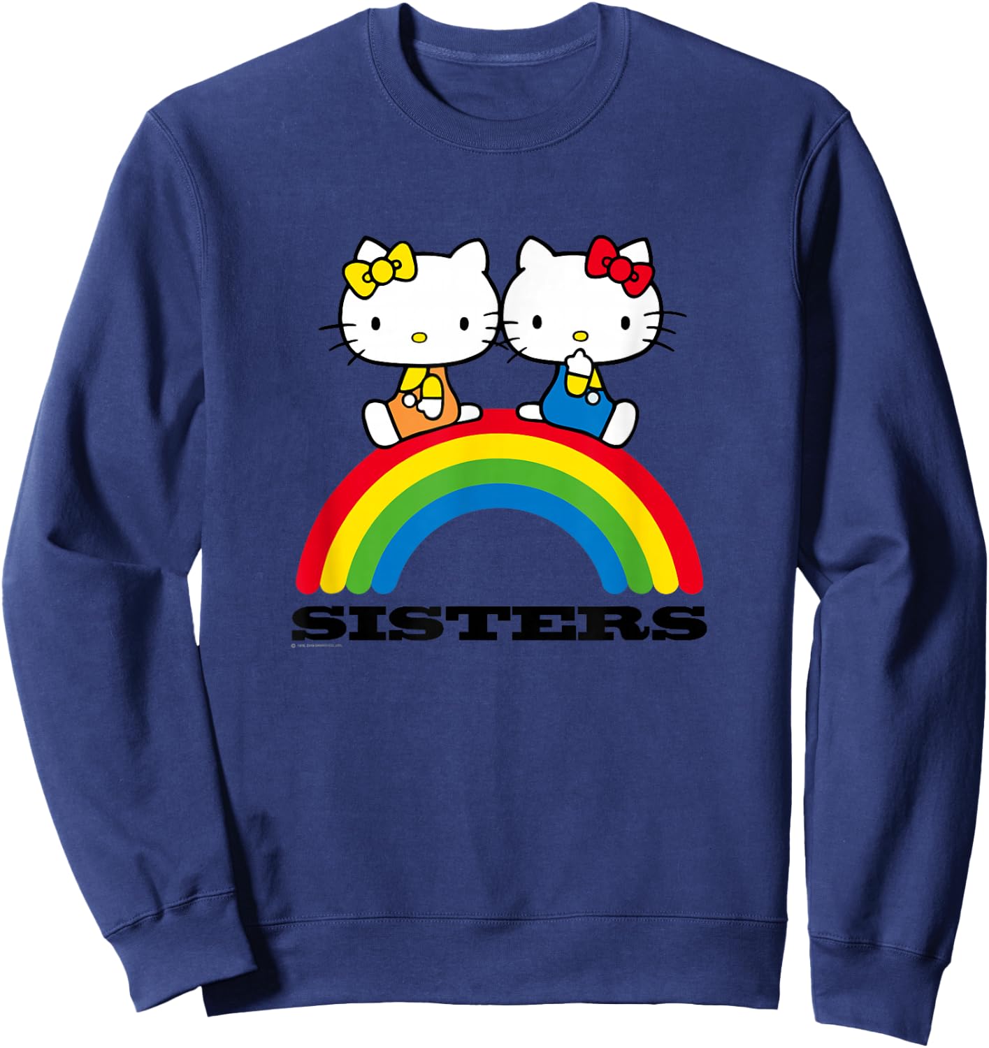 Hello Kitty and Mimmy Sisters Sweatshirt - Sweatshirt | Navy