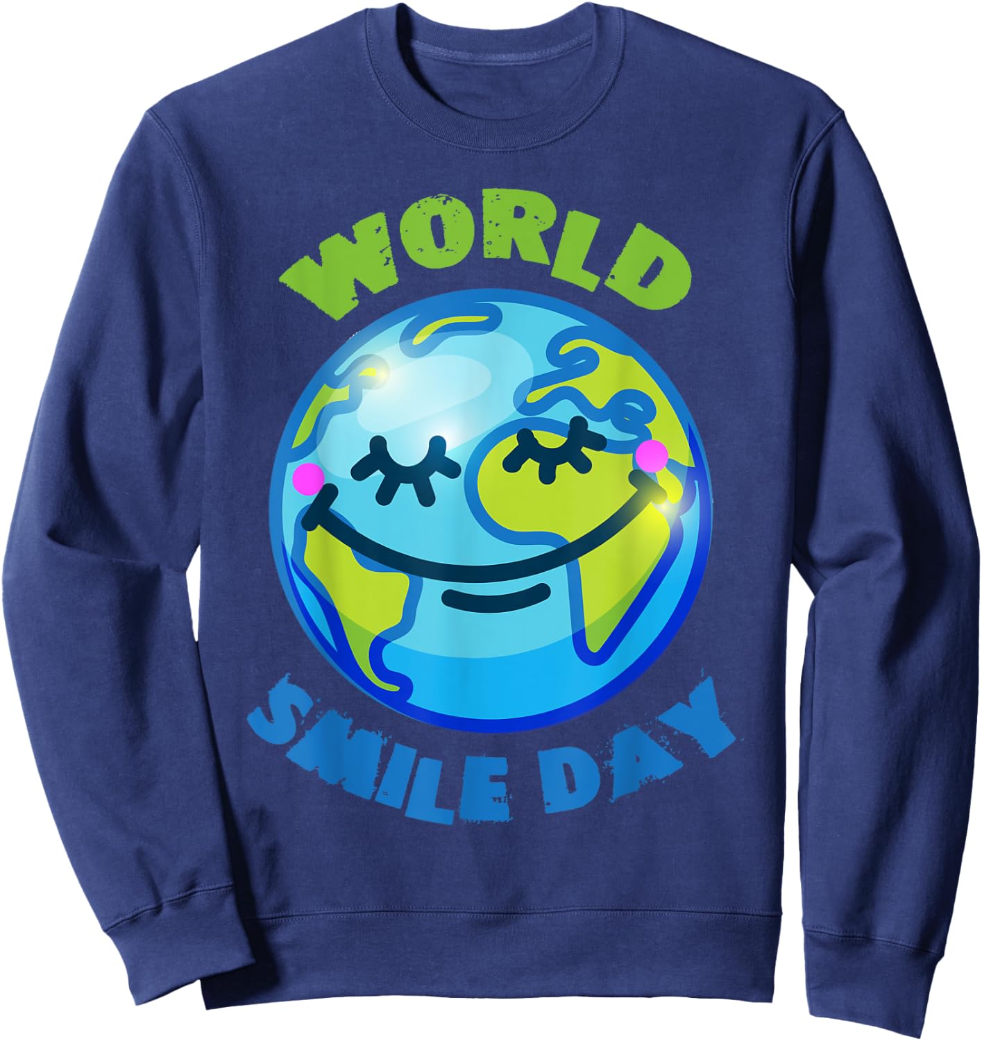 World Smile Day Sweatshirt - Sweatshirt | Navy