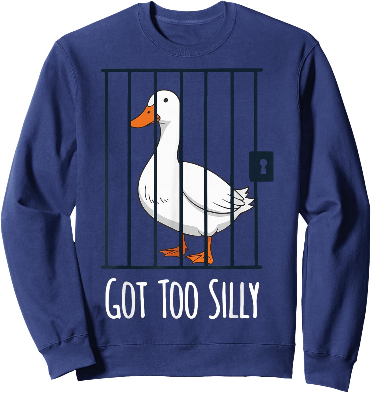 Got Too Silly Sweatshirt - Sweatshirt | Navy