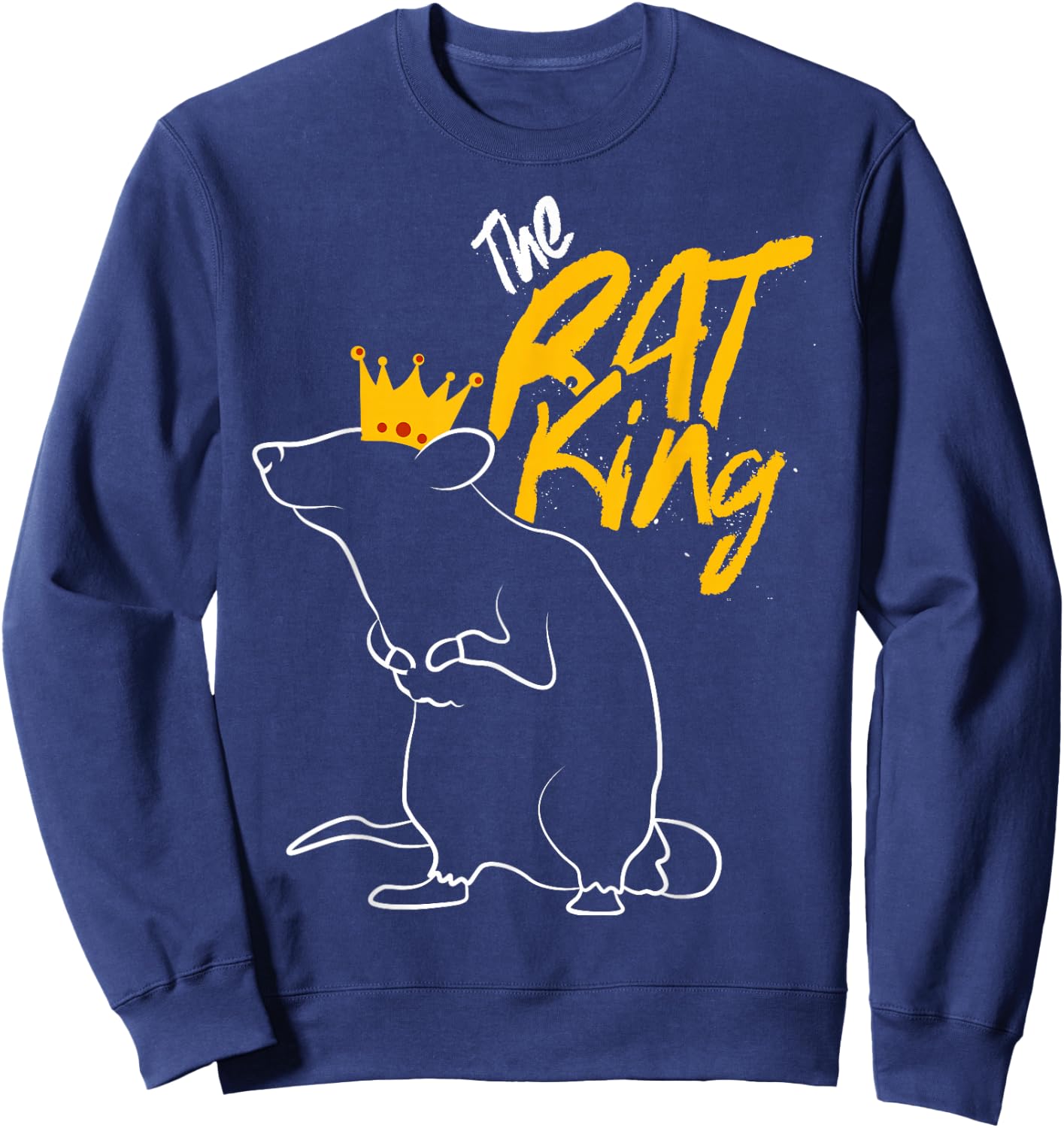 The Rat King , Mouse Nutcracker Ballet Dance Gifts Sweatshirt - Sweatshirt | Navy