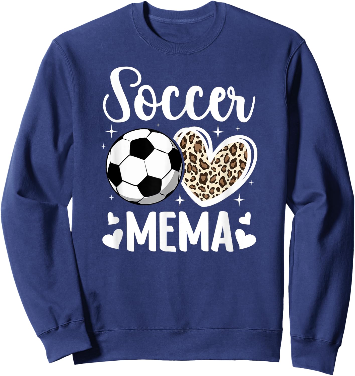 Soccer Mema Grandma Mema Of A Soccer Player Mema Sweatshirt - Sweatshirt | Navy