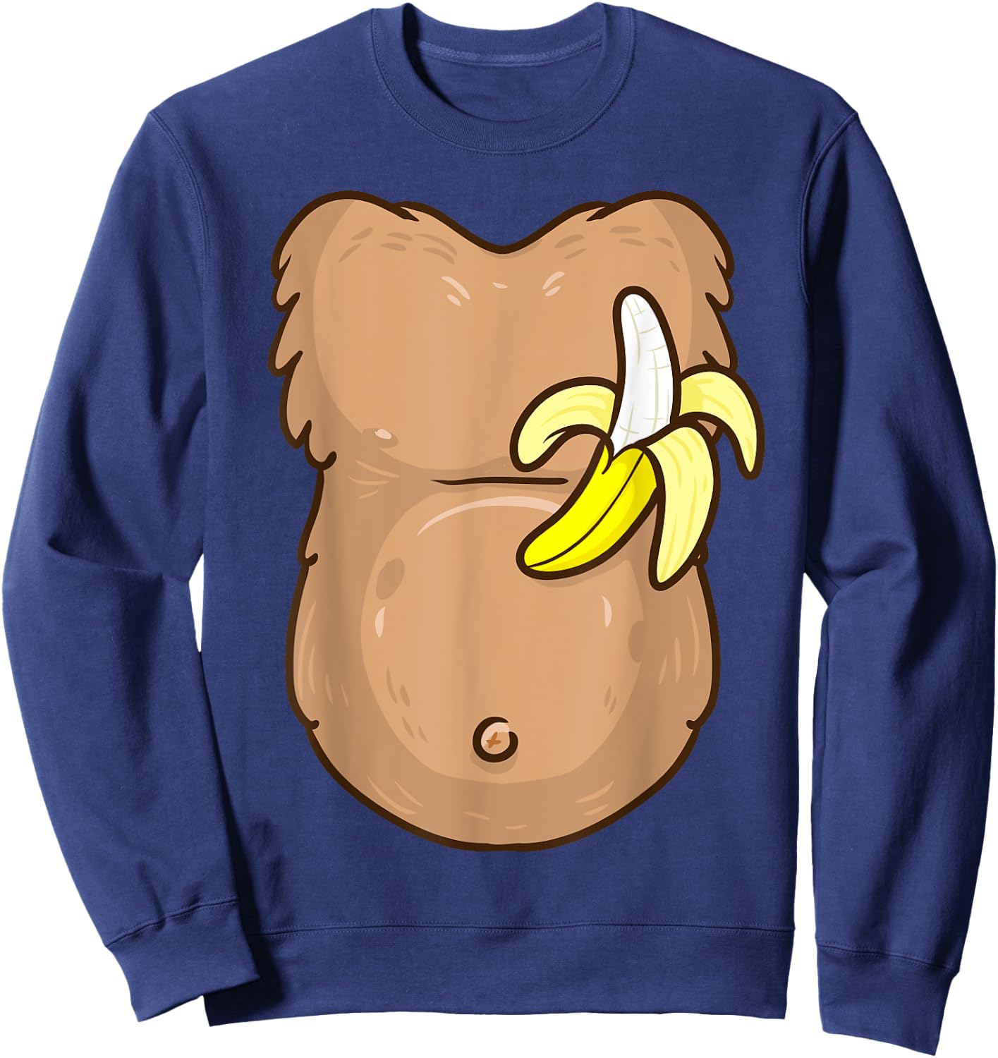 Monkey Costume for Kids MONKEY Halloween Costume Sweatshirt - Sweatshirt | Navy