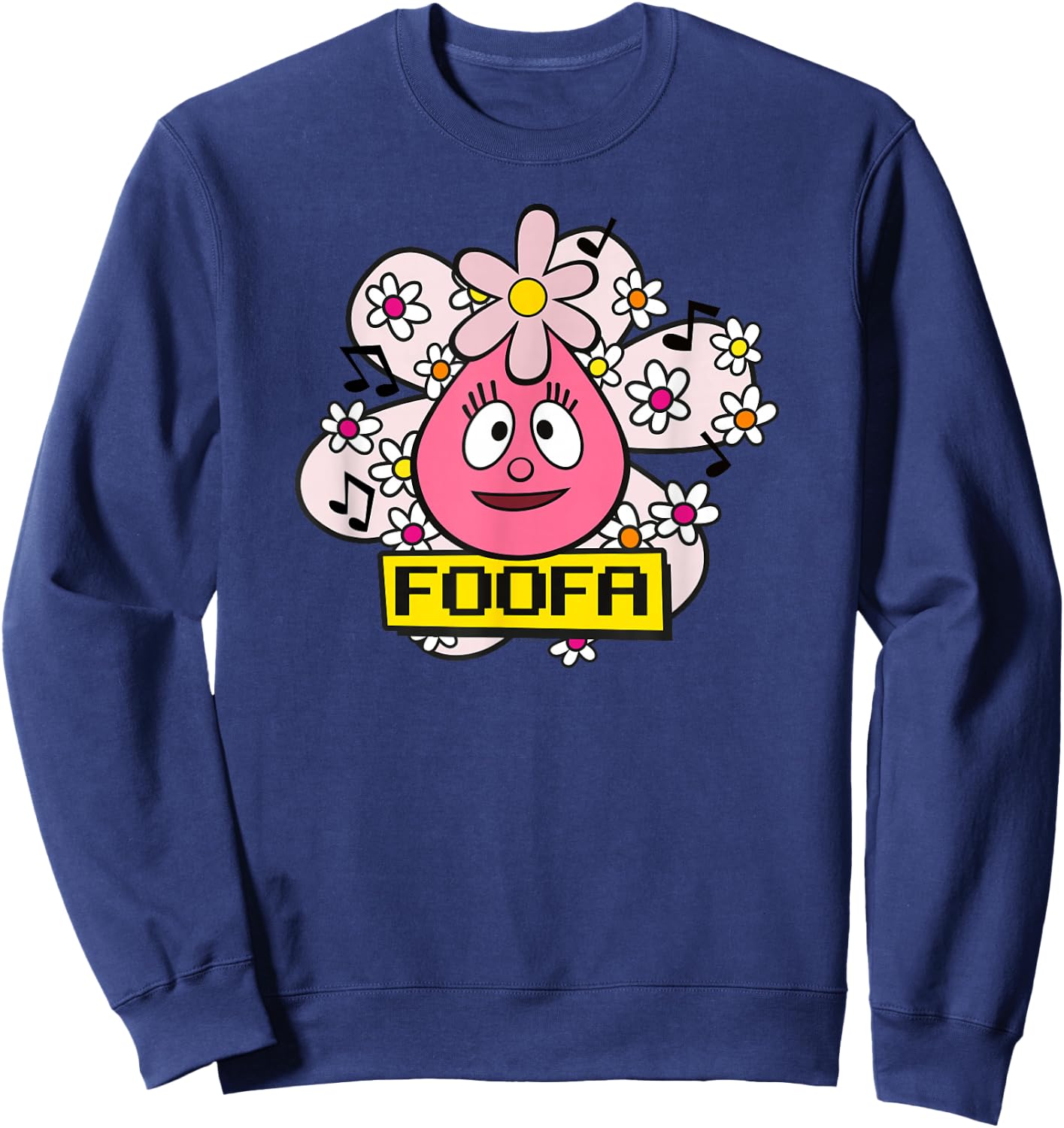 Yo Gabba Gabba - Classic Foofa 02 Sweatshirt - Sweatshirt | Navy