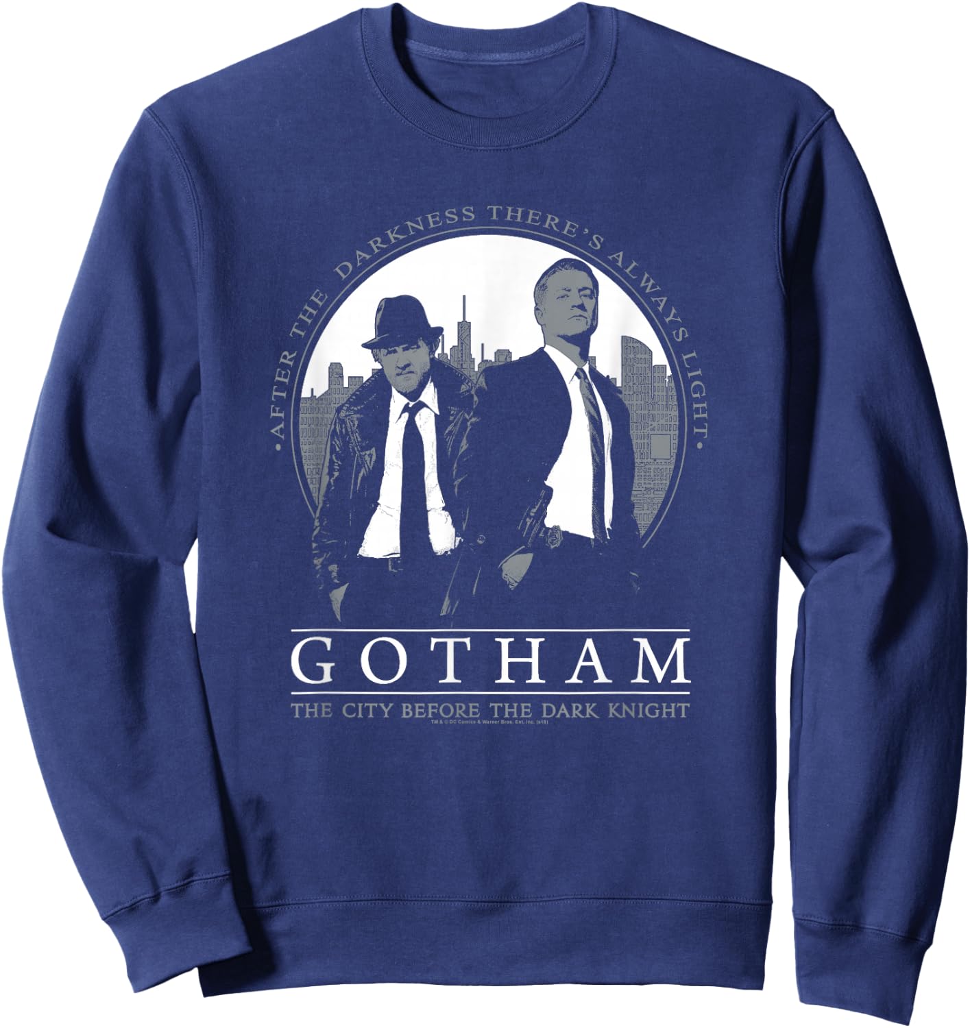 Gotham Protectors T Shirt Sweatshirt - Sweatshirt | Navy
