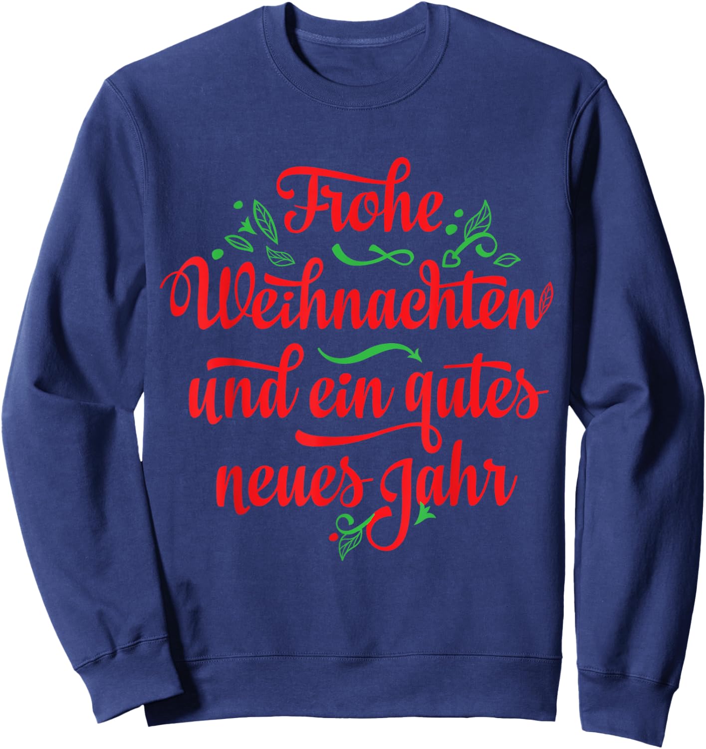 Frohe Weihnachten Austrian Christmas Sweatshirt - Sweatshirt | Navy