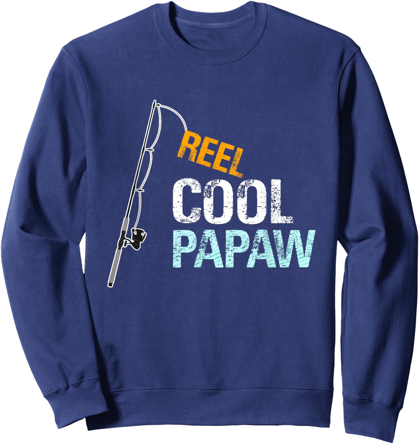 Cool Papaw Gift Grandfather from Granddaughter Grandson Sweatshirt - Sweatshirt | Navy