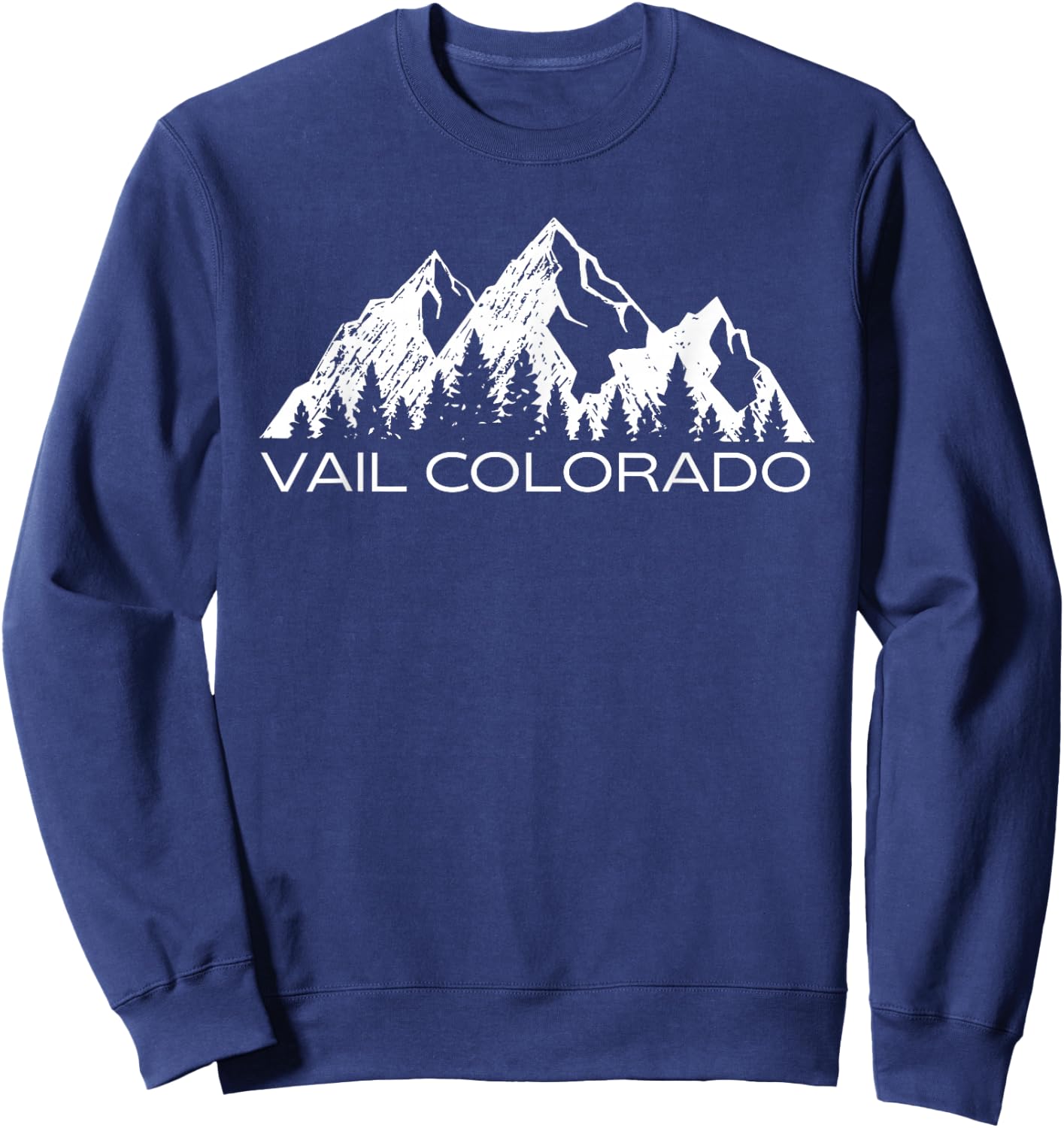 Vail Colorado Souvenir Gift | Cool Vail Colorado Sweatshirt - Sweatshirt | Navy
