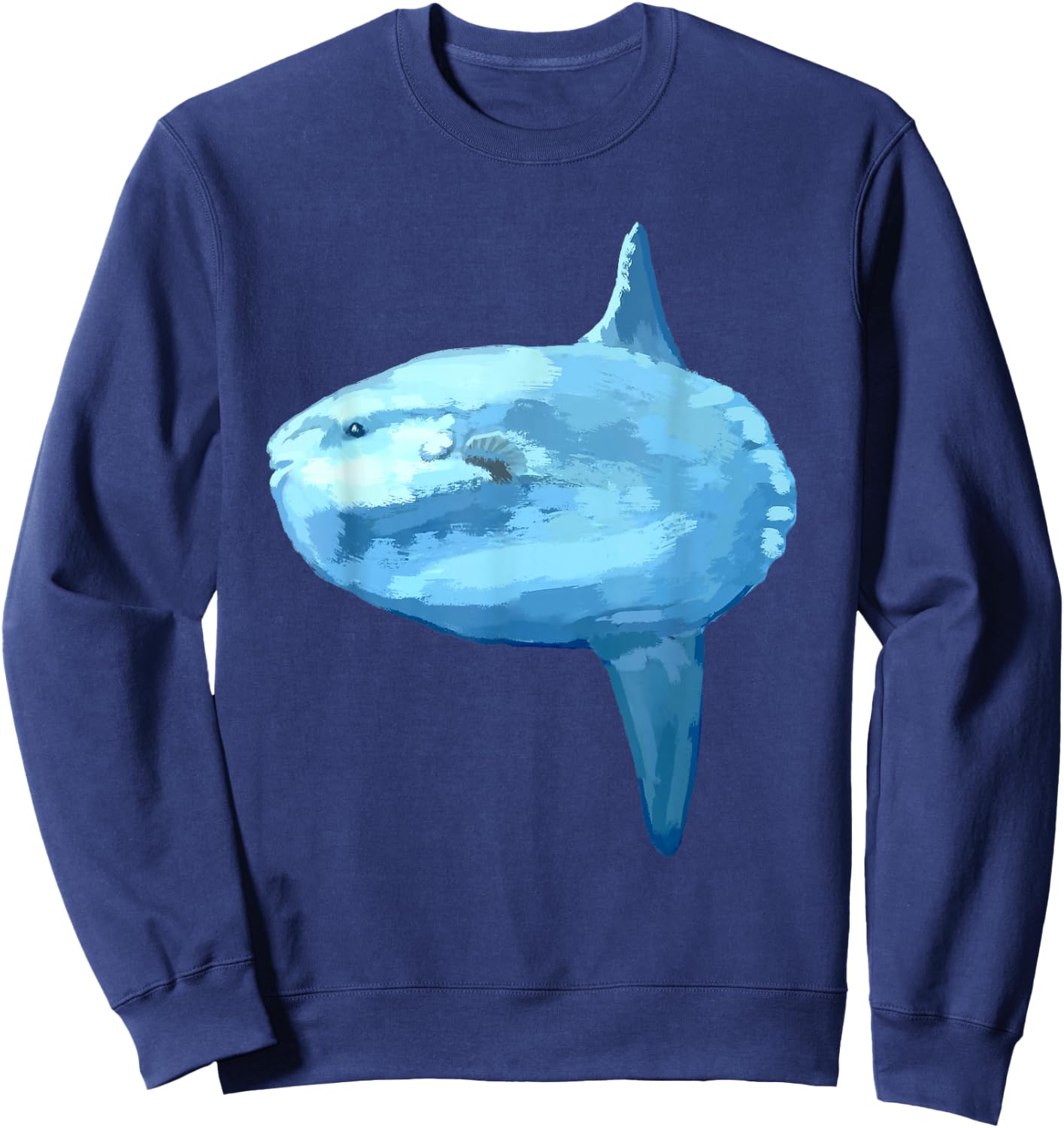 Ocean Sunfish Common Mola T Shirt Sweatshirt - Sweatshirt | Navy