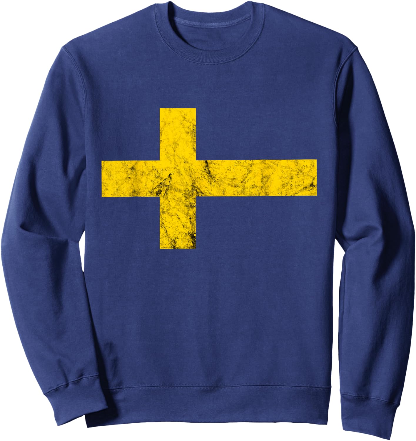 Sweden Colors Swedish Flag Pride Sverige Swede Costume Sweatshirt - Sweatshirt | Navy