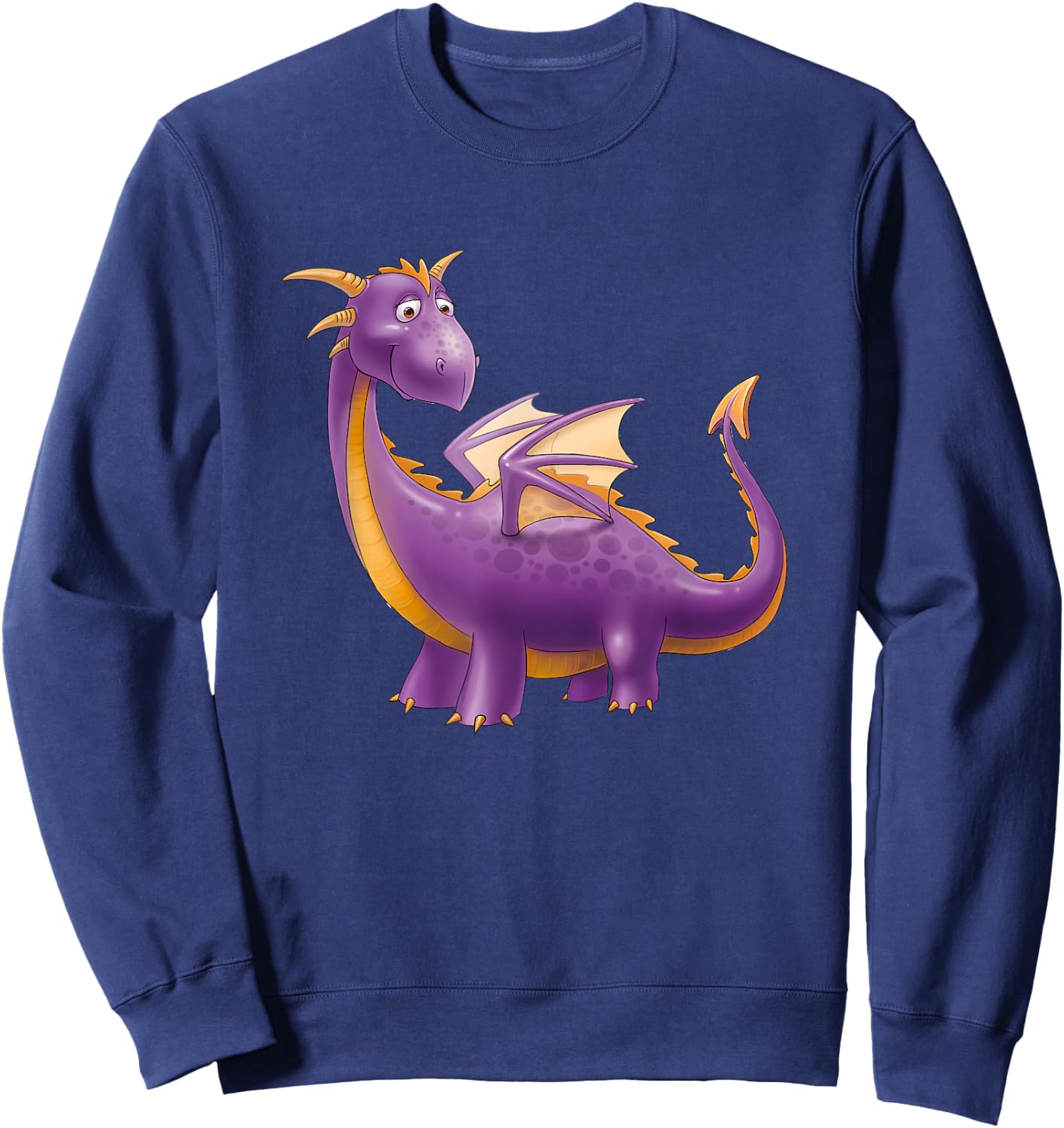 Purple Dragon Sweatshirt - Sweatshirt | Navy