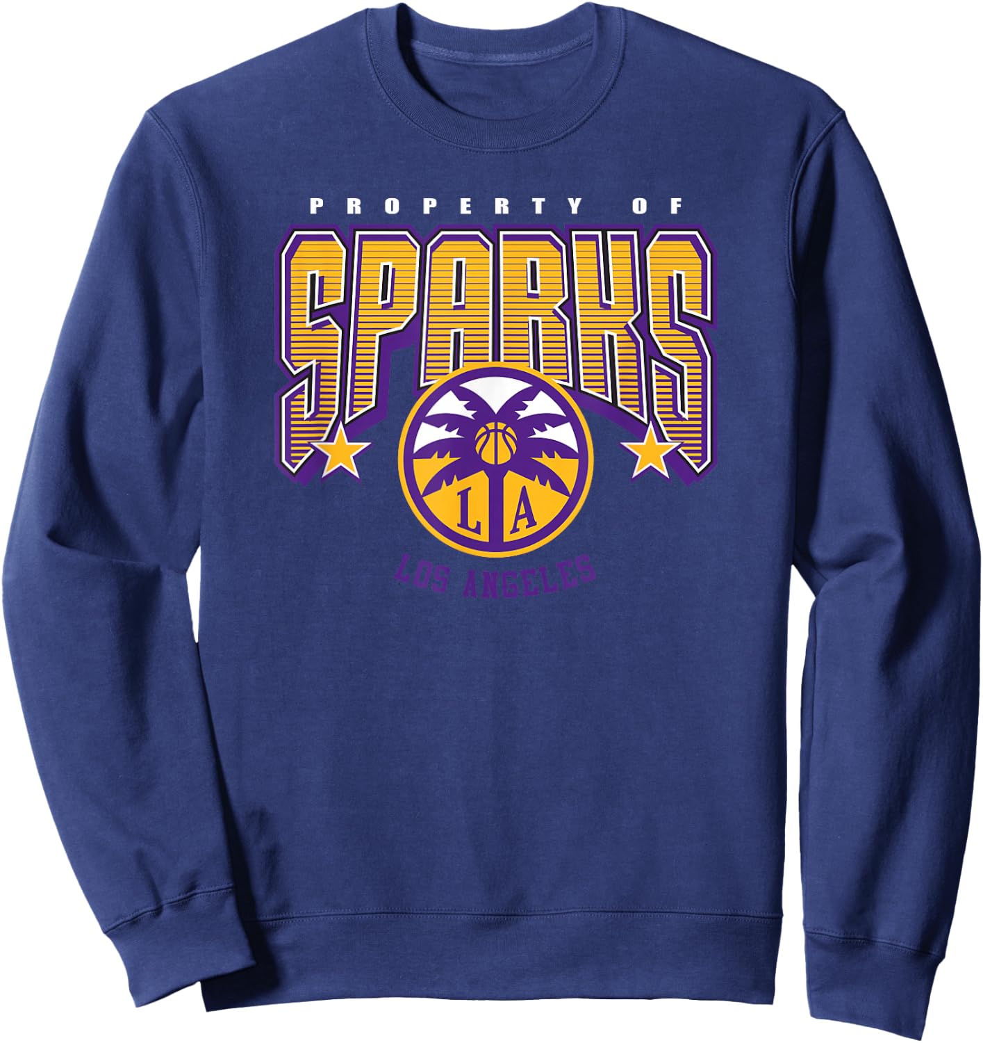 WNBA Los Angeles Sparks Nothing but Net Sweatshirt - Sweatshirt | Navy
