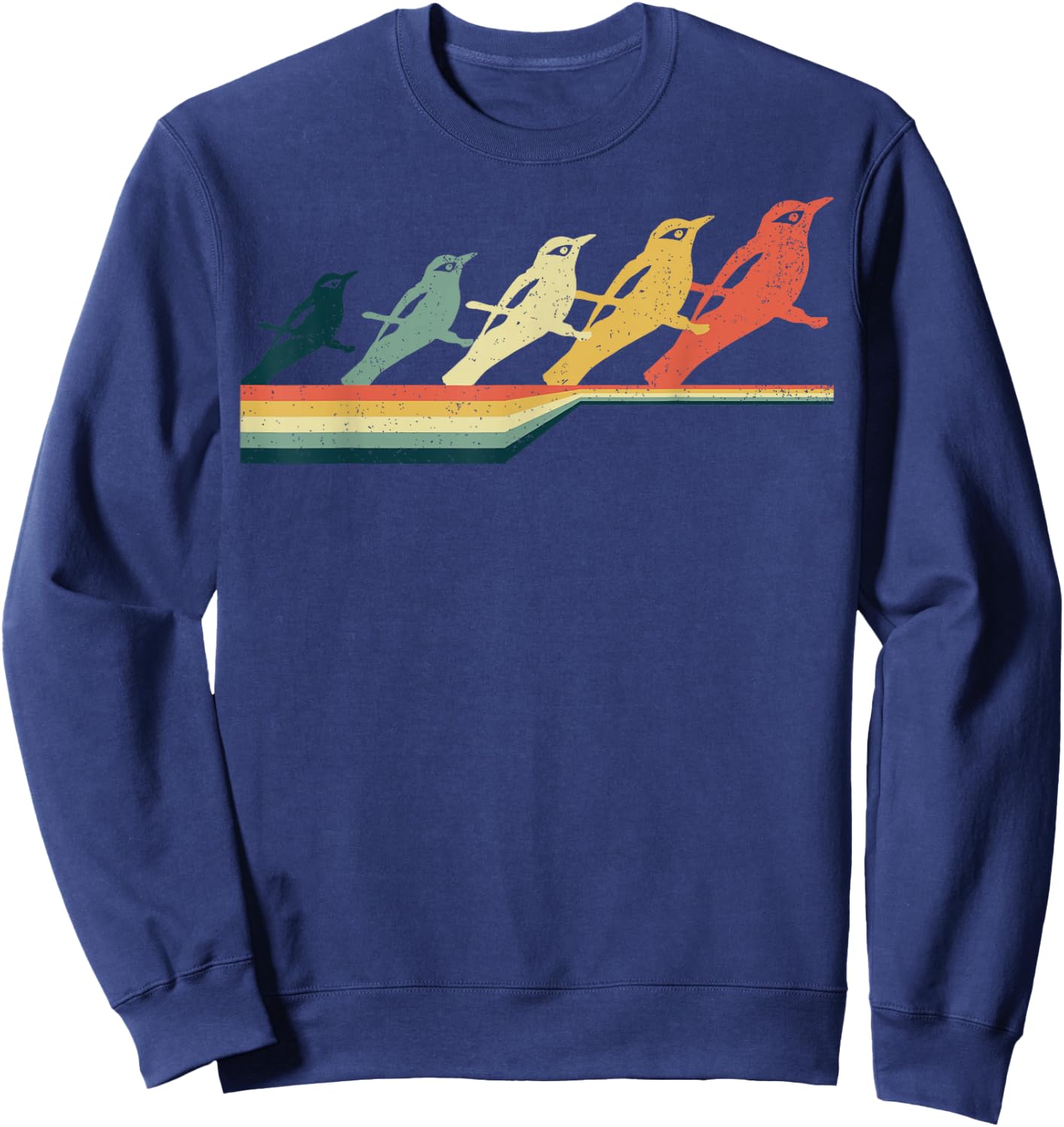 BALTIMORE ORIOLE , Vintage Retro Style Sweatshirt - Sweatshirt | Navy