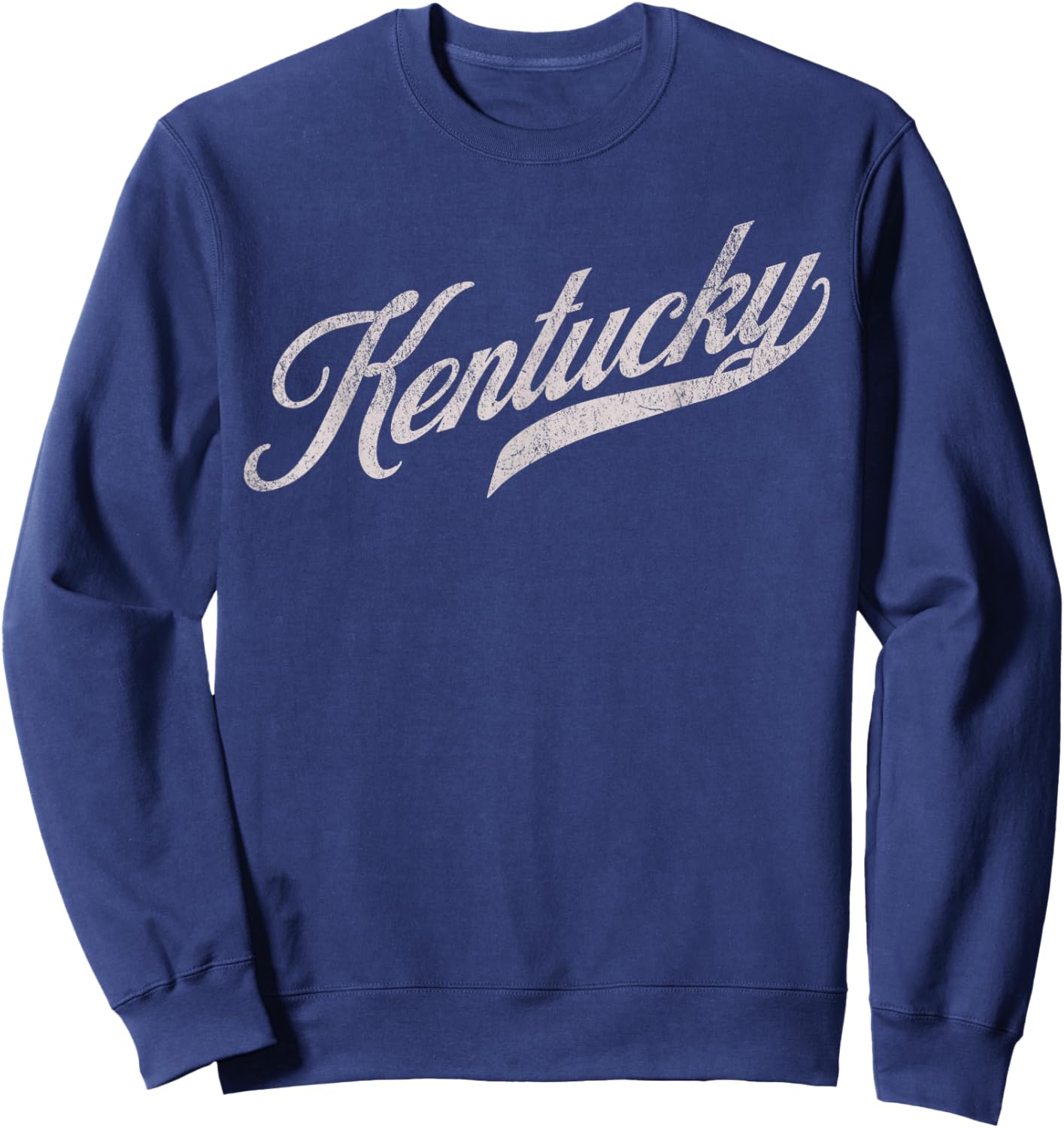 Throwback Vintage Kentucky City and State Adults and Kids Sweatshirt - Sweatshirt | Navy