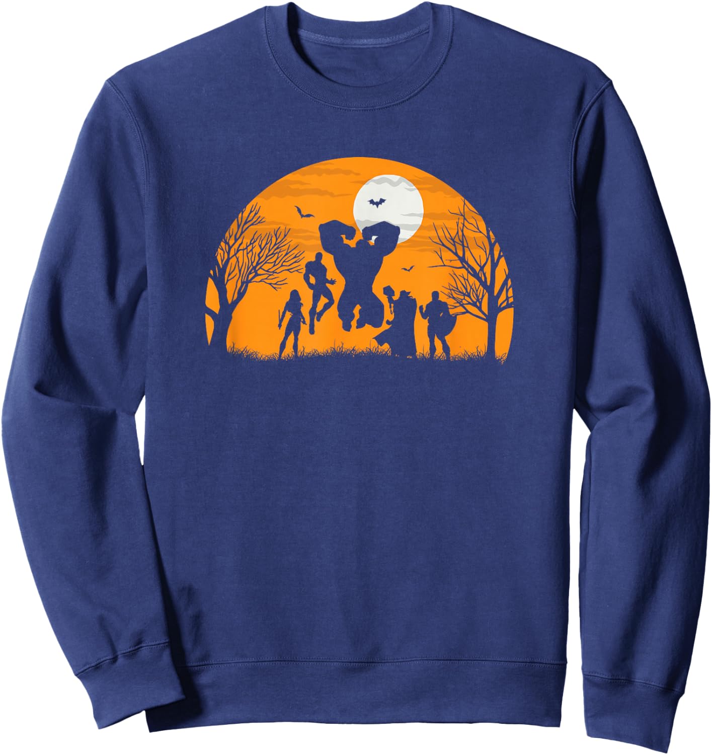 Marvel Avengers Silhouette Halloween Sweatshirt - Sweatshirt | Navy