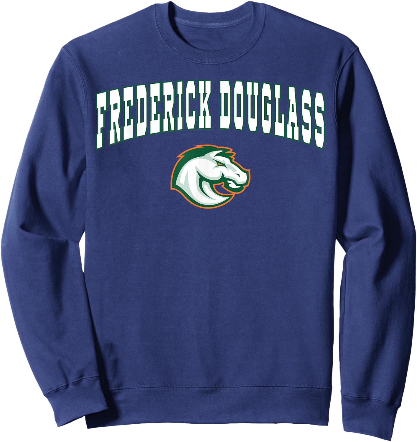 Frederick Douglass High School Broncos Sweatshirt - Sweatshirt | Navy