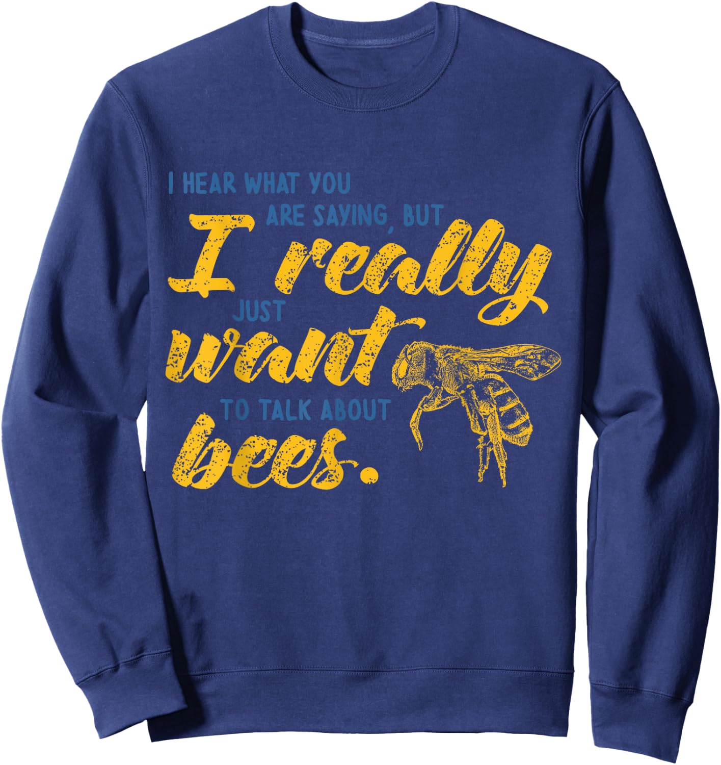 Beekeeper Costume Honeybee Bee Keeping Bee Keepers Sweatshirt - Sweatshirt | Navy
