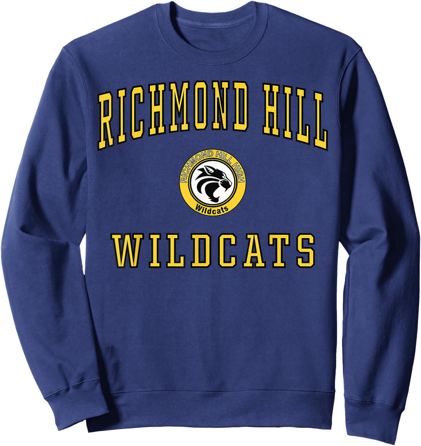 Richmond Hill High School Wildcats C1 Sweatshirt - Sweatshirt | Navy