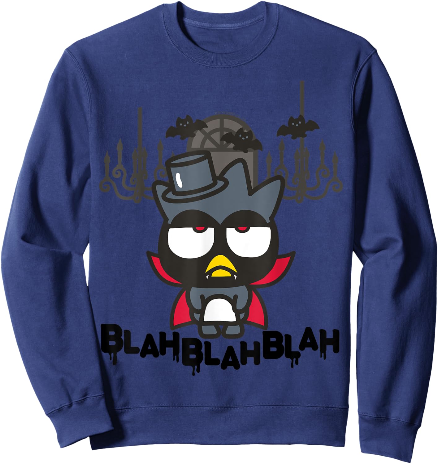 Badtz - Maru Halloween Vampire Shirt Sweatshirt - Sweatshirt | Navy