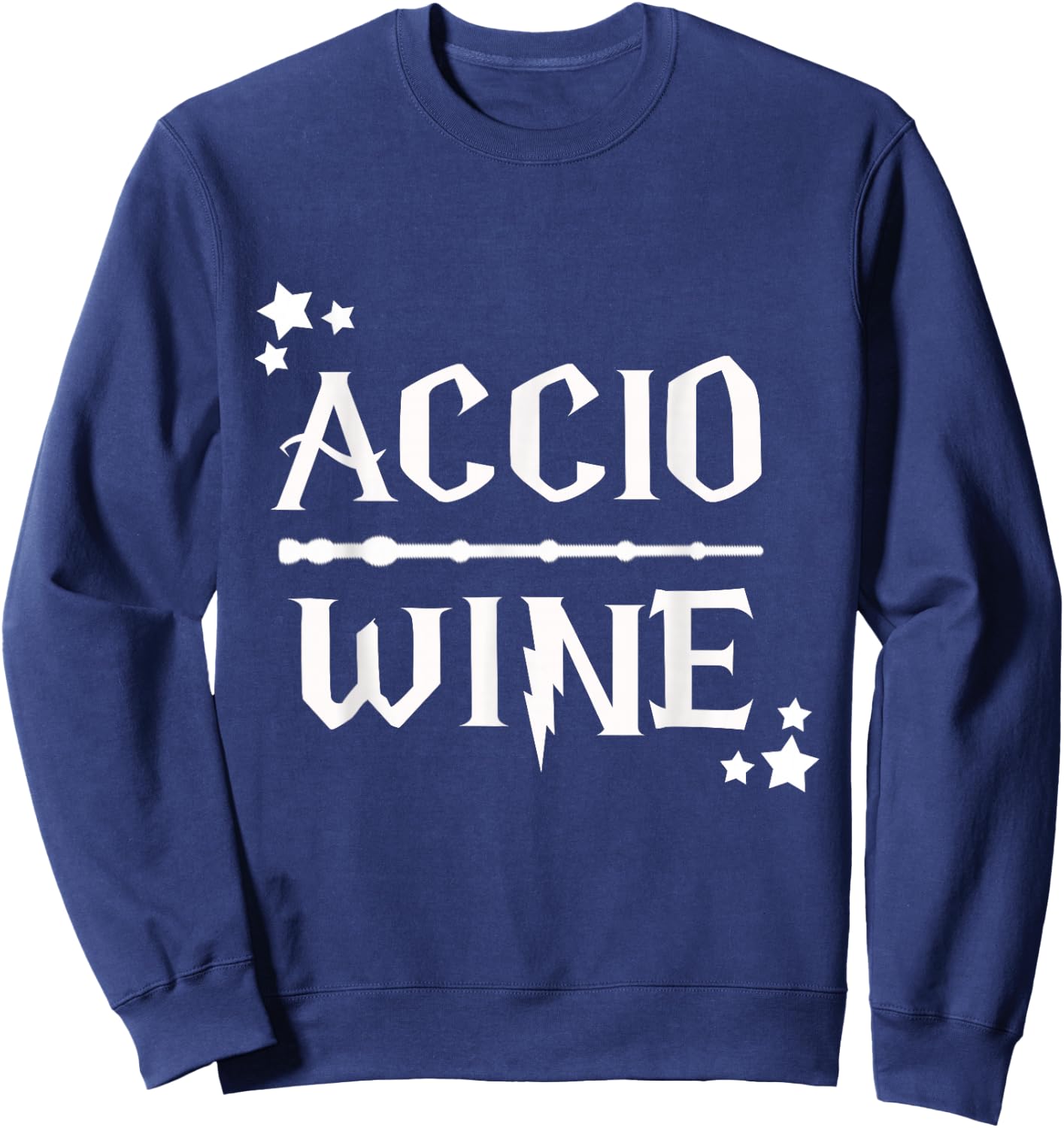 Accio Wine Wand Sweatshirt - Sweatshirt | Navy