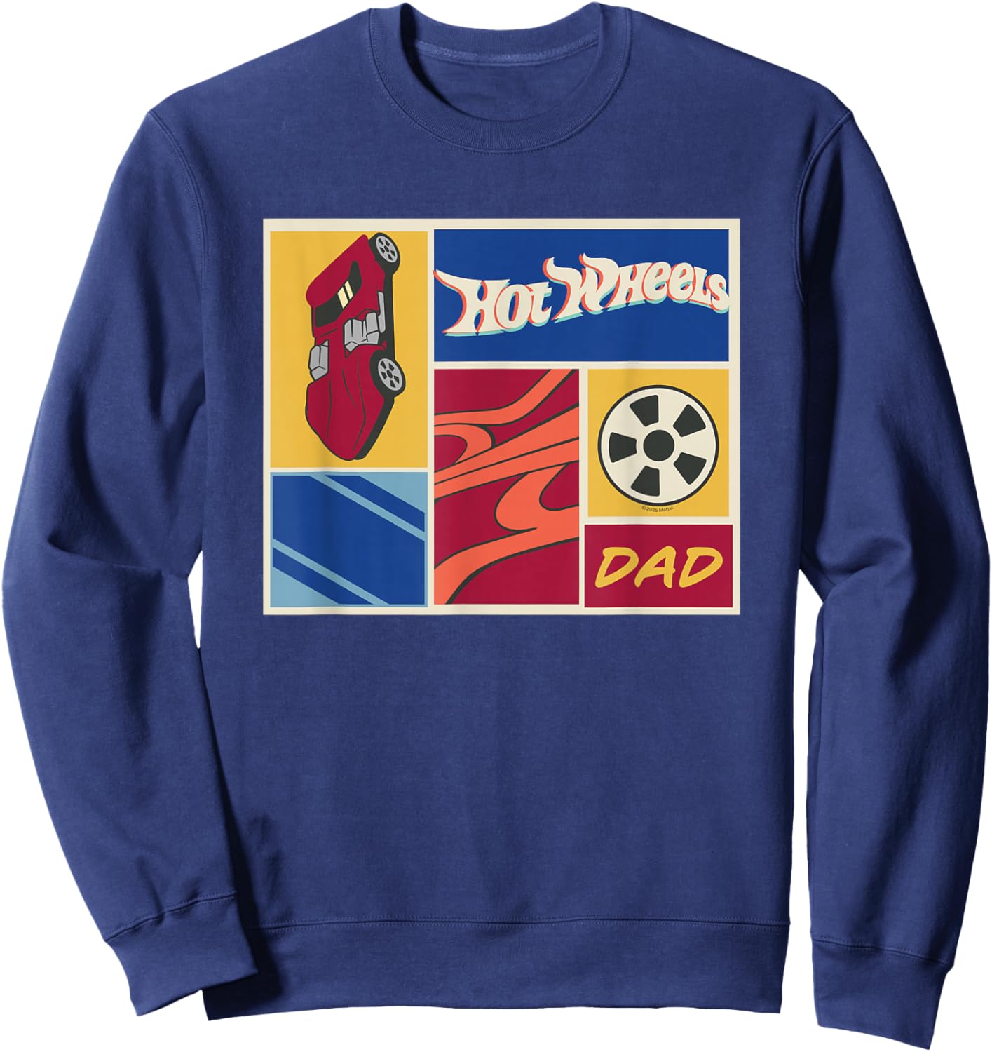 Hot Wheels - Father's Day Hot Wheels Dad Sweatshirt - Sweatshirt | Navy