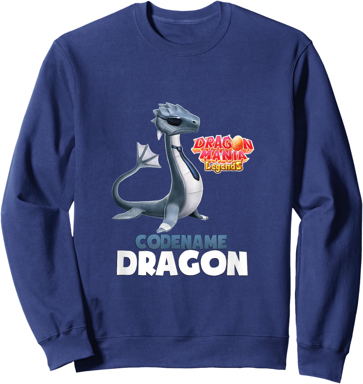 Dragon Mania Legends "Dragon Code Name" Sweatshirt - Sweatshirt | Navy