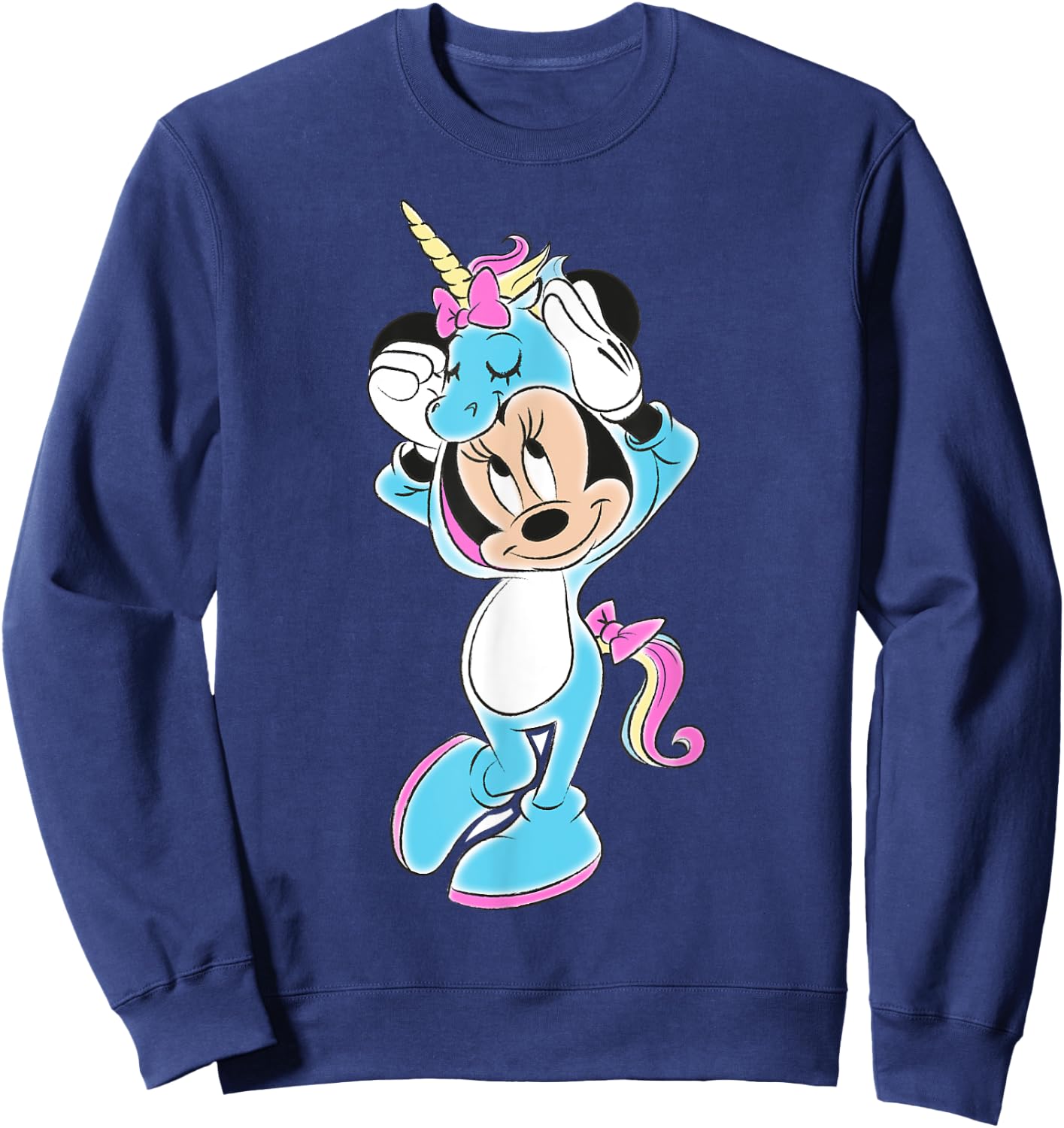 Disney - Minnie Unicorn Sweatshirt - Sweatshirt | Navy