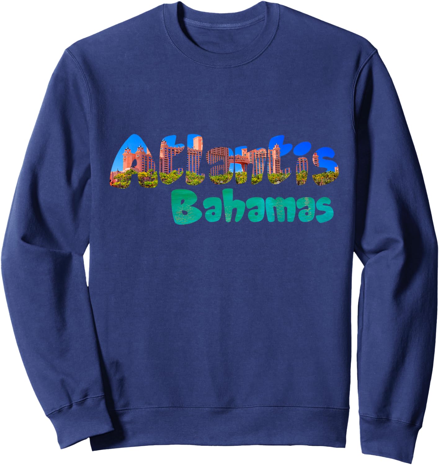 Atlantis Bahamas . Sweatshirt - Sweatshirt | Navy