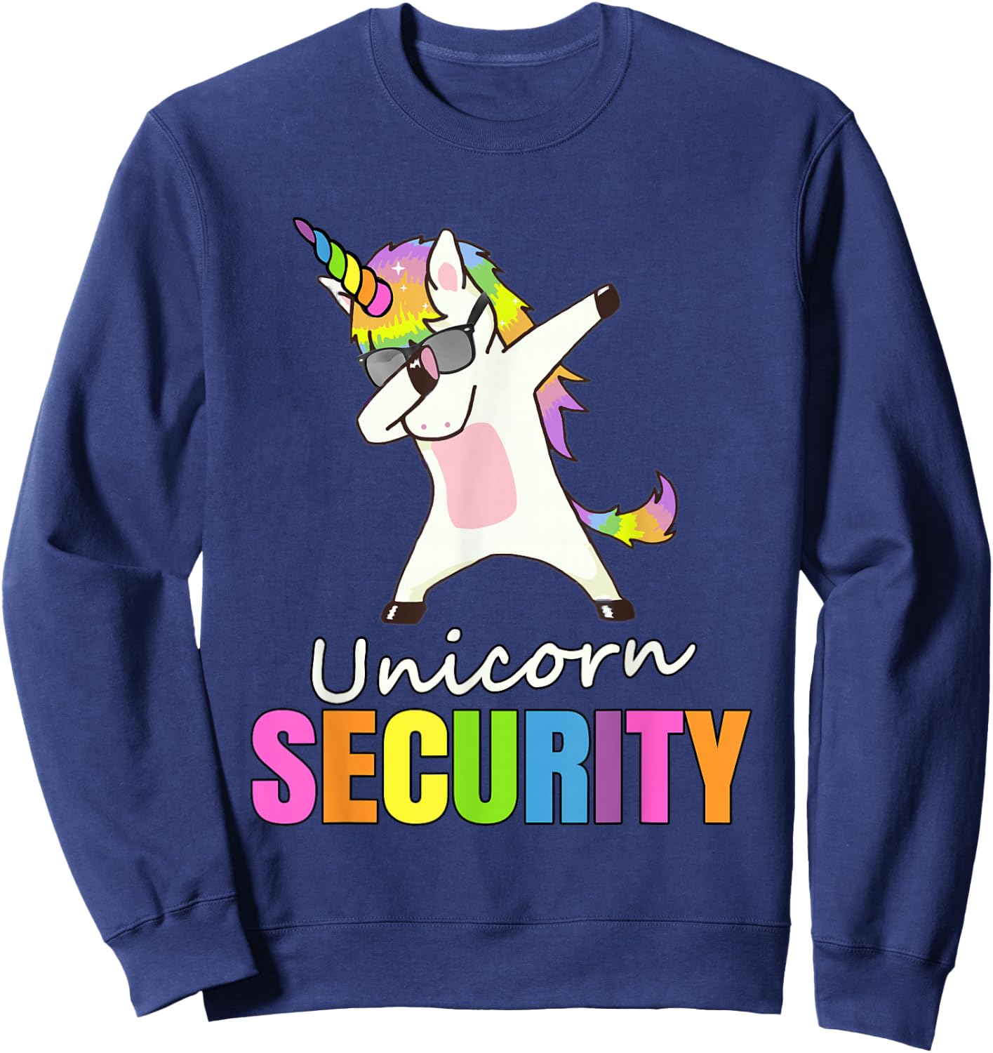 Unicorn Security Sweatshirt - Sweatshirt | Navy