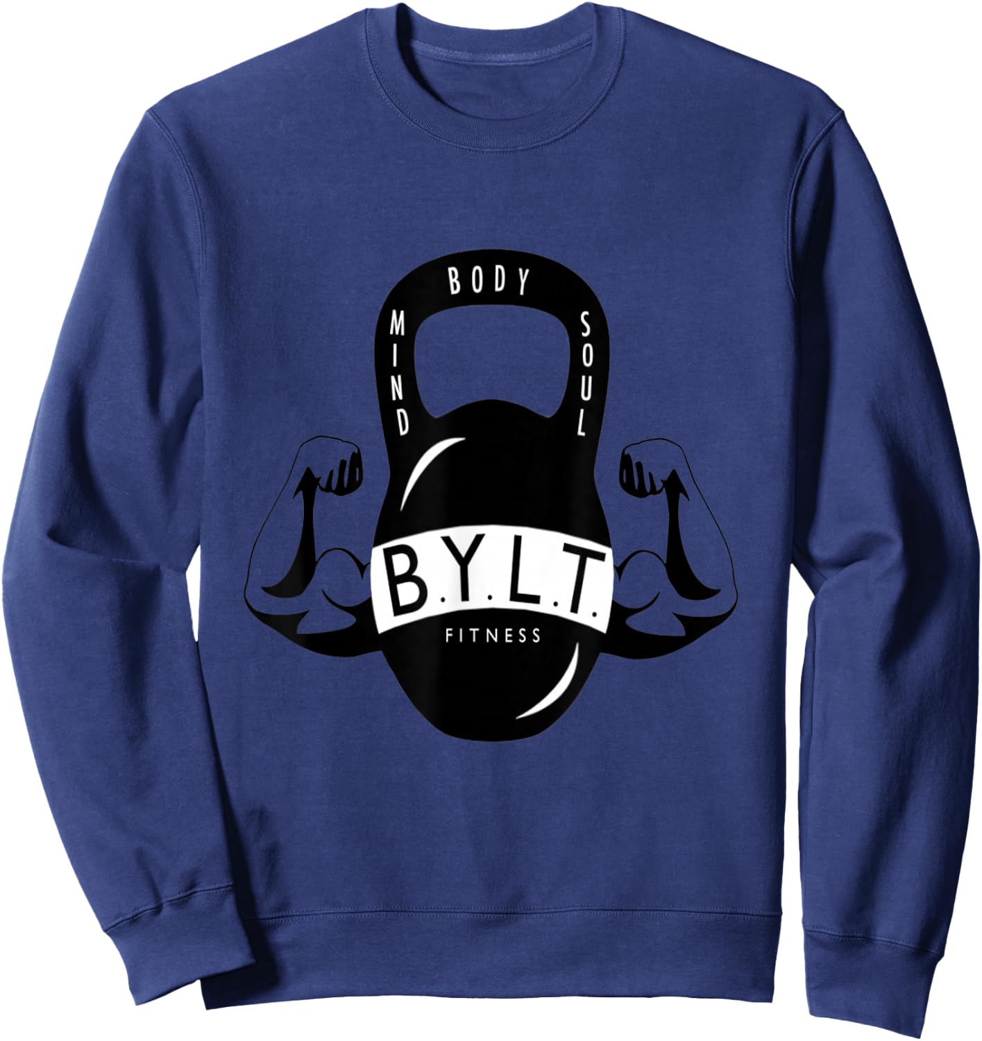 BYLT Fitness Sweatshirt - Sweatshirt | Navy