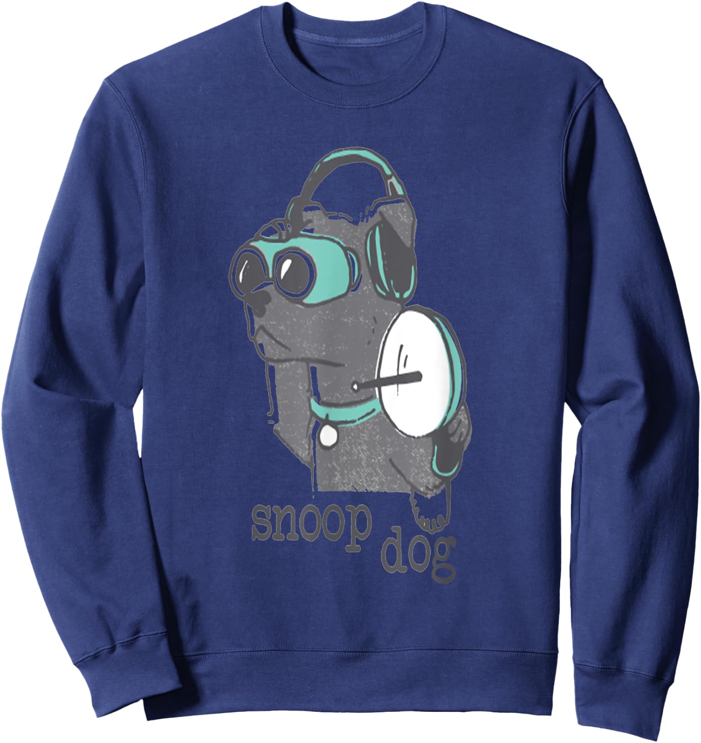 Snoop dog funny Men Women Girls Kids Sweatshirt - Sweatshirt | Navy
