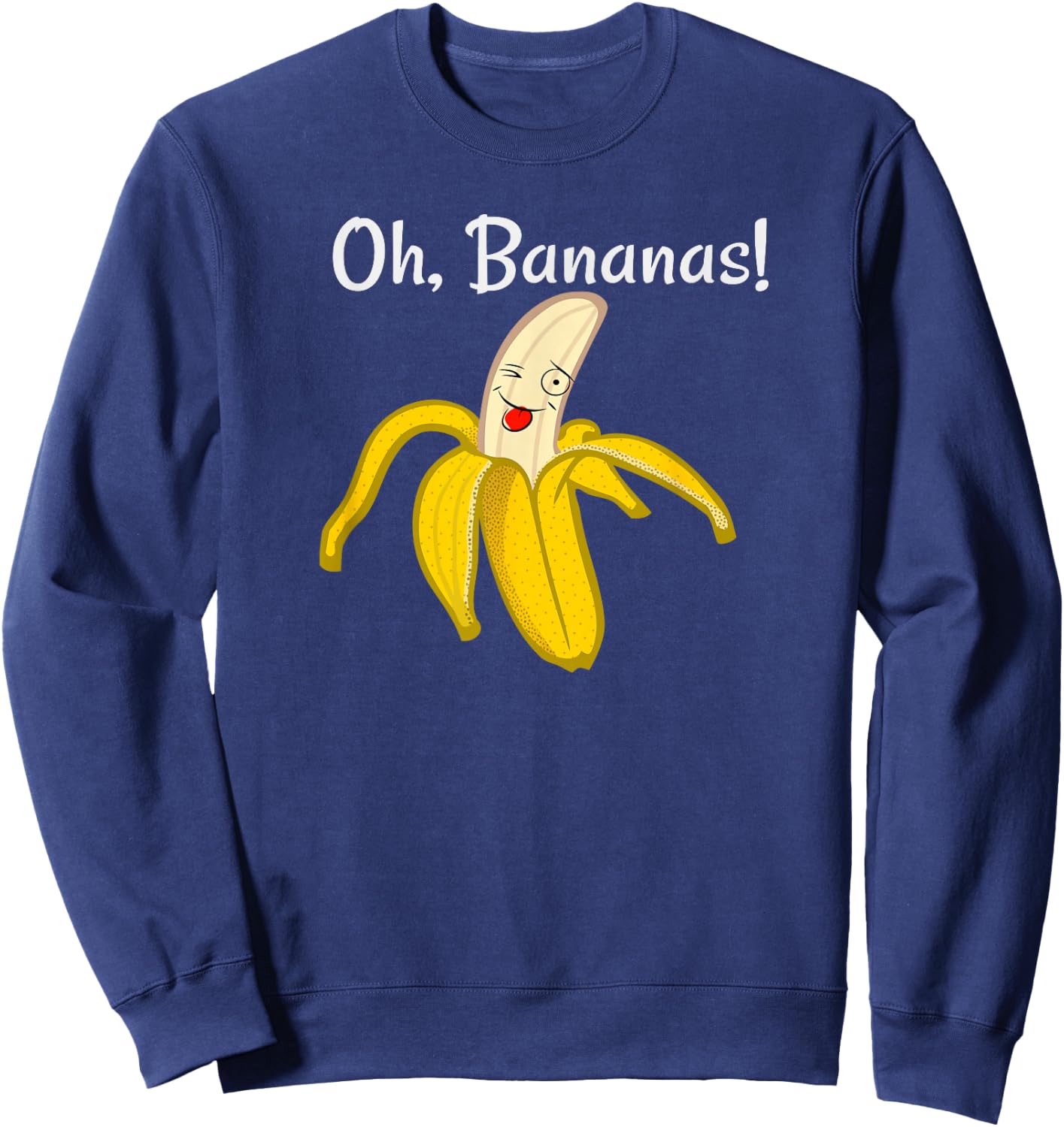Oh, Bananas Sweatshirt - Sweatshirt | Navy