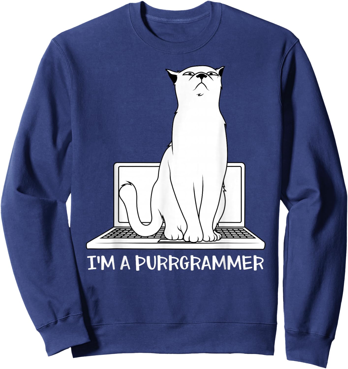 Developer Computer Science - Software Engineer Programmer Sweatshirt - Sweatshirt | Navy