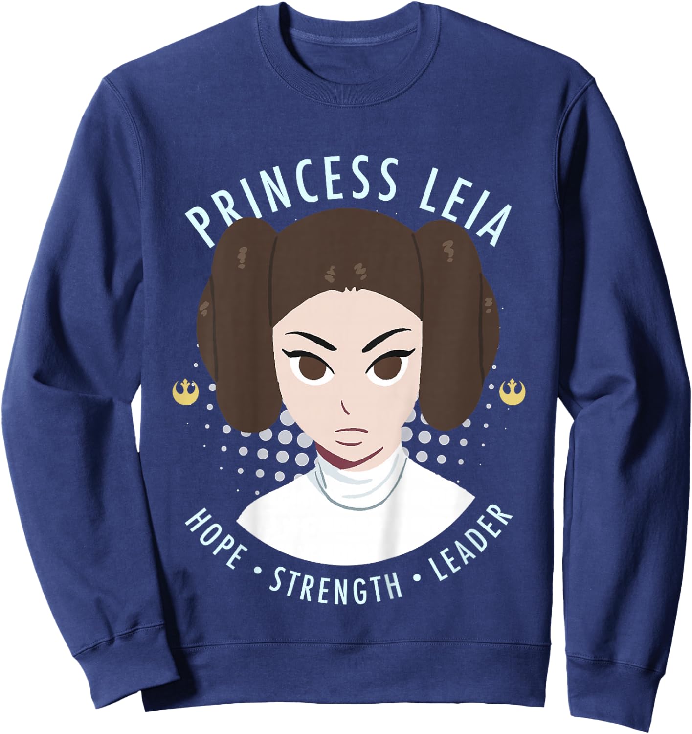 Kids Star Wars Galaxy Of Adventures Princess Leia G1 Sweatshirt - Sweatshirt | Navy