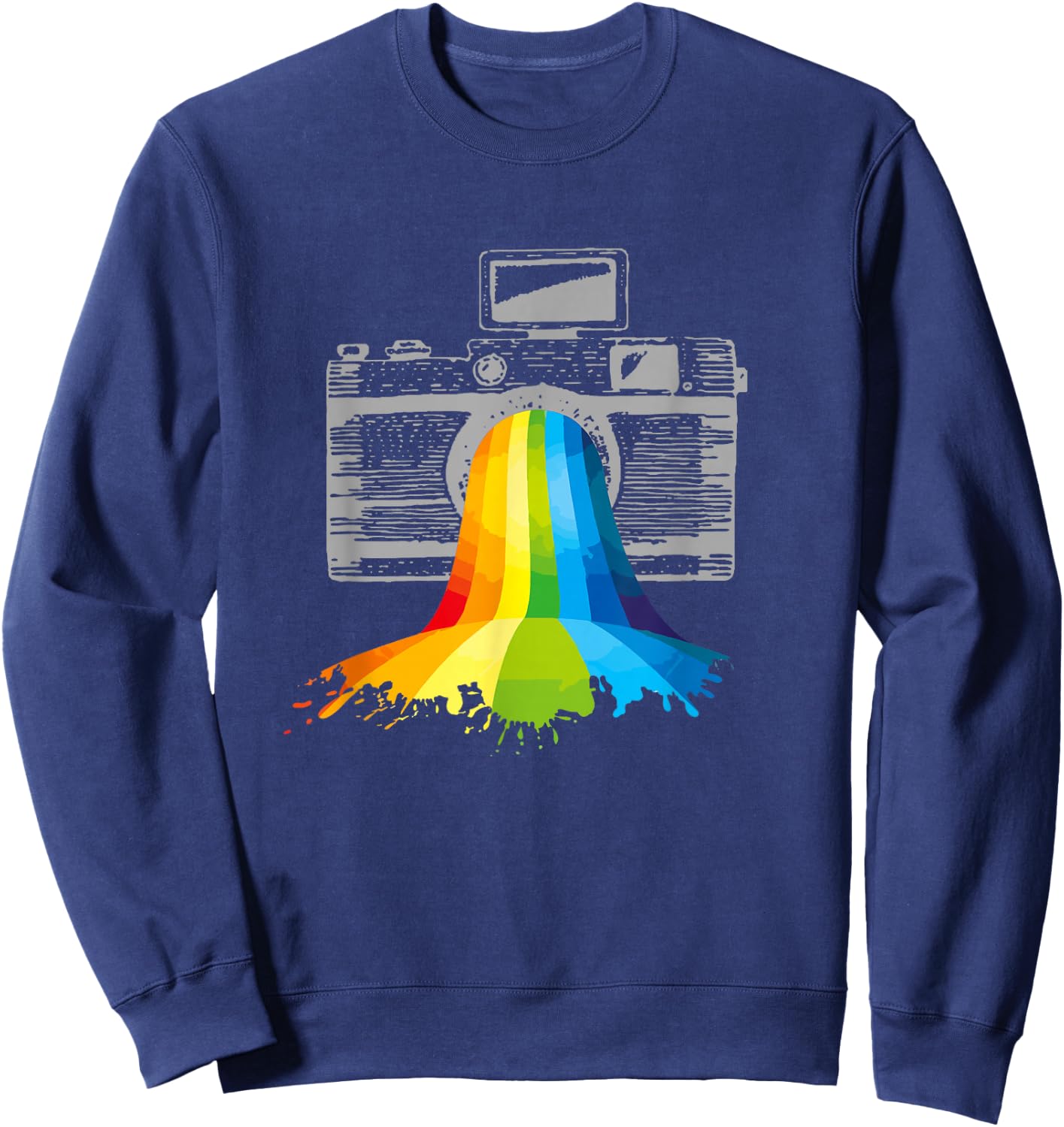 Photography Artist Camera Art Photographer Gift Sweatshirt - Sweatshirt | Navy