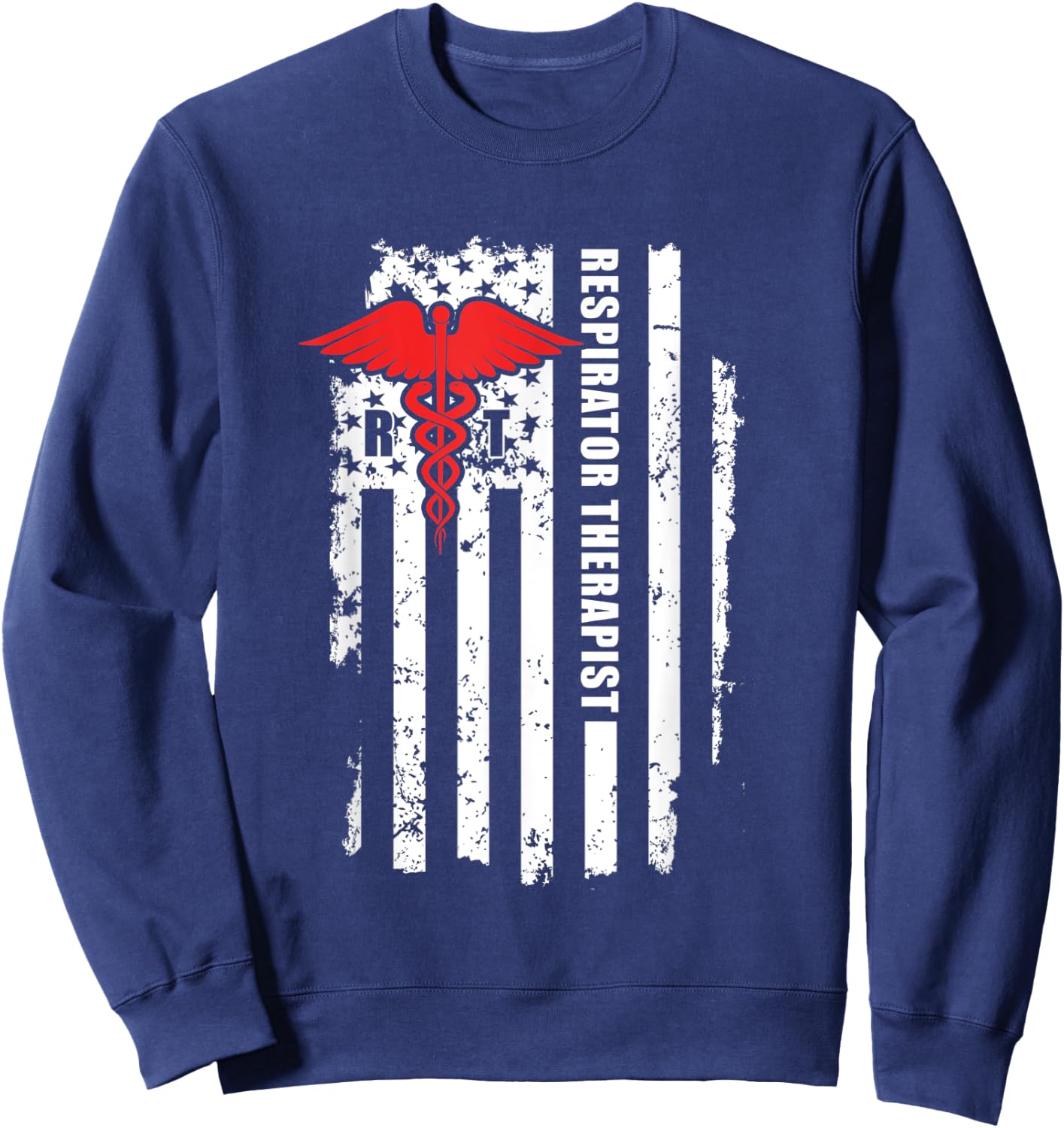 Respirator Therapist CNA Certified Nursing Assistant gift Sweatshirt - Sweatshirt | Navy