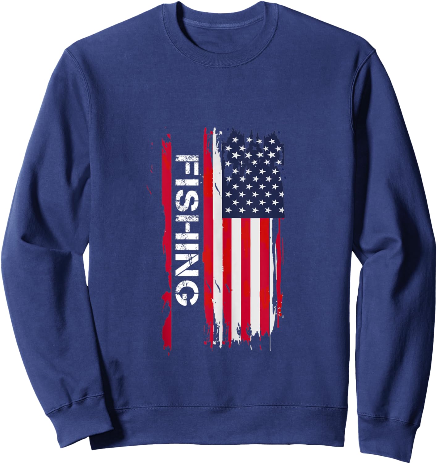 Fishing Sweatshirt - Sweatshirt | Navy