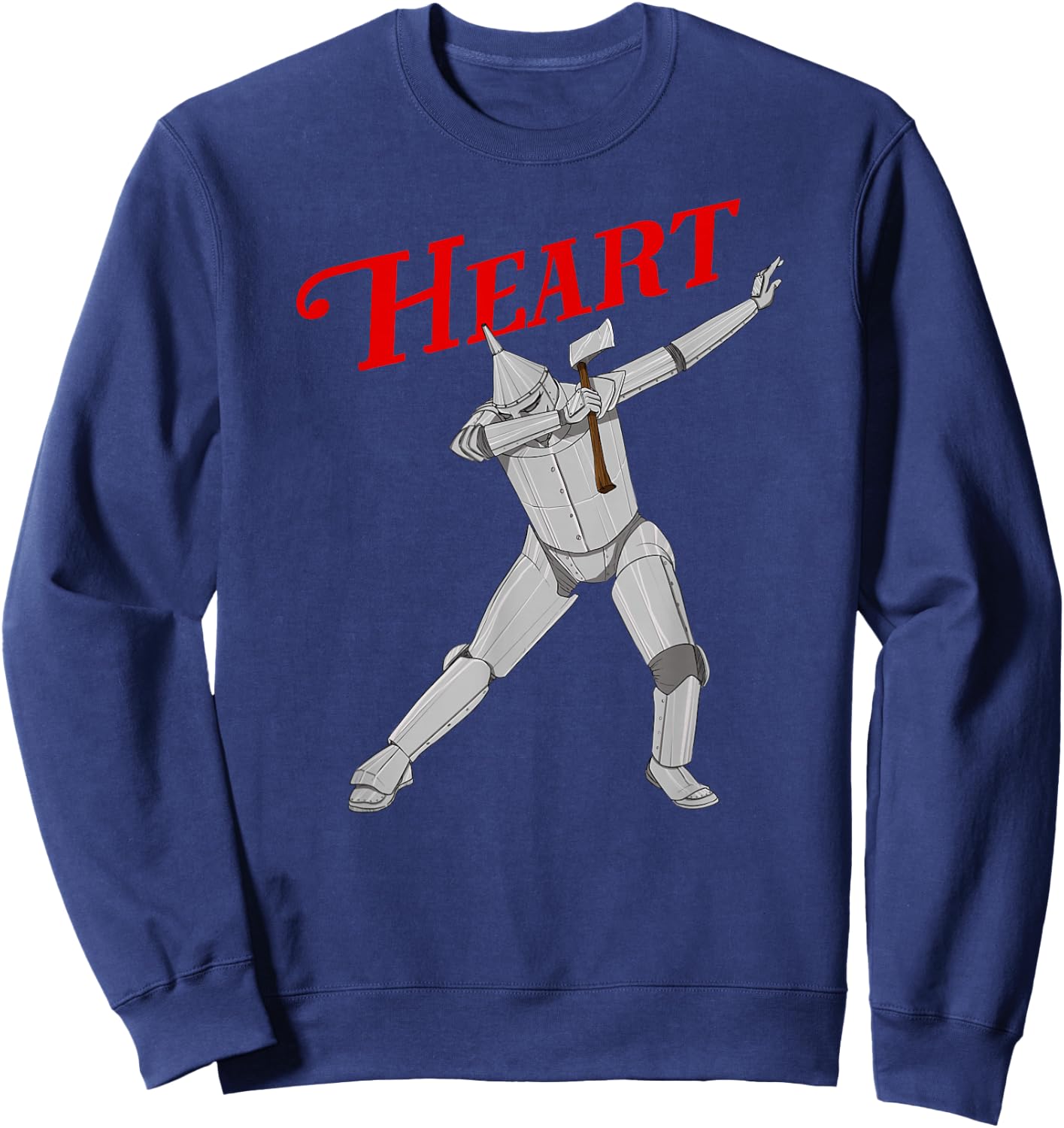 Gotta Have Heart Land of OZ Dabbing Wizard of OZ Tin Man Small Sweatshirt - Sweatshirt | Navy