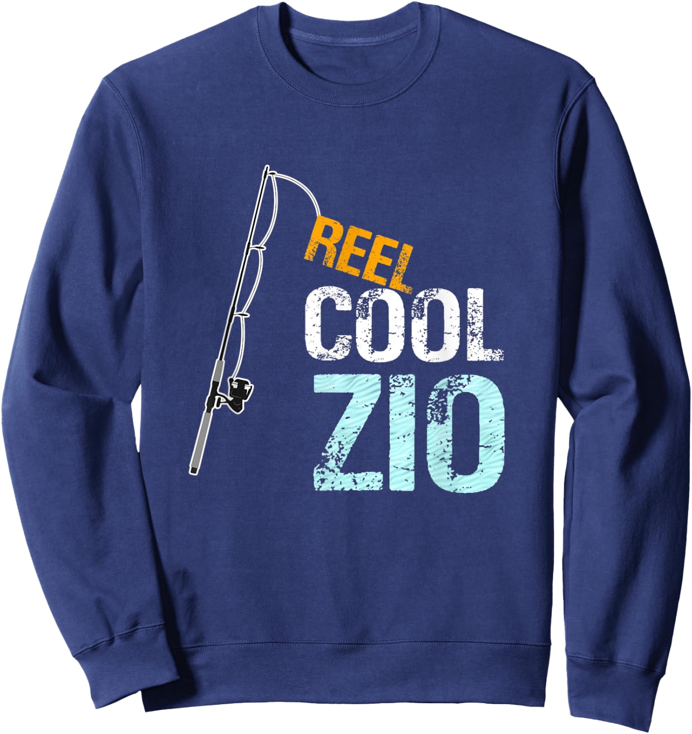 Reel Cool Zio graphic Italian Uncle Gift from Niece Nephew Sweatshirt - Sweatshirt | Navy