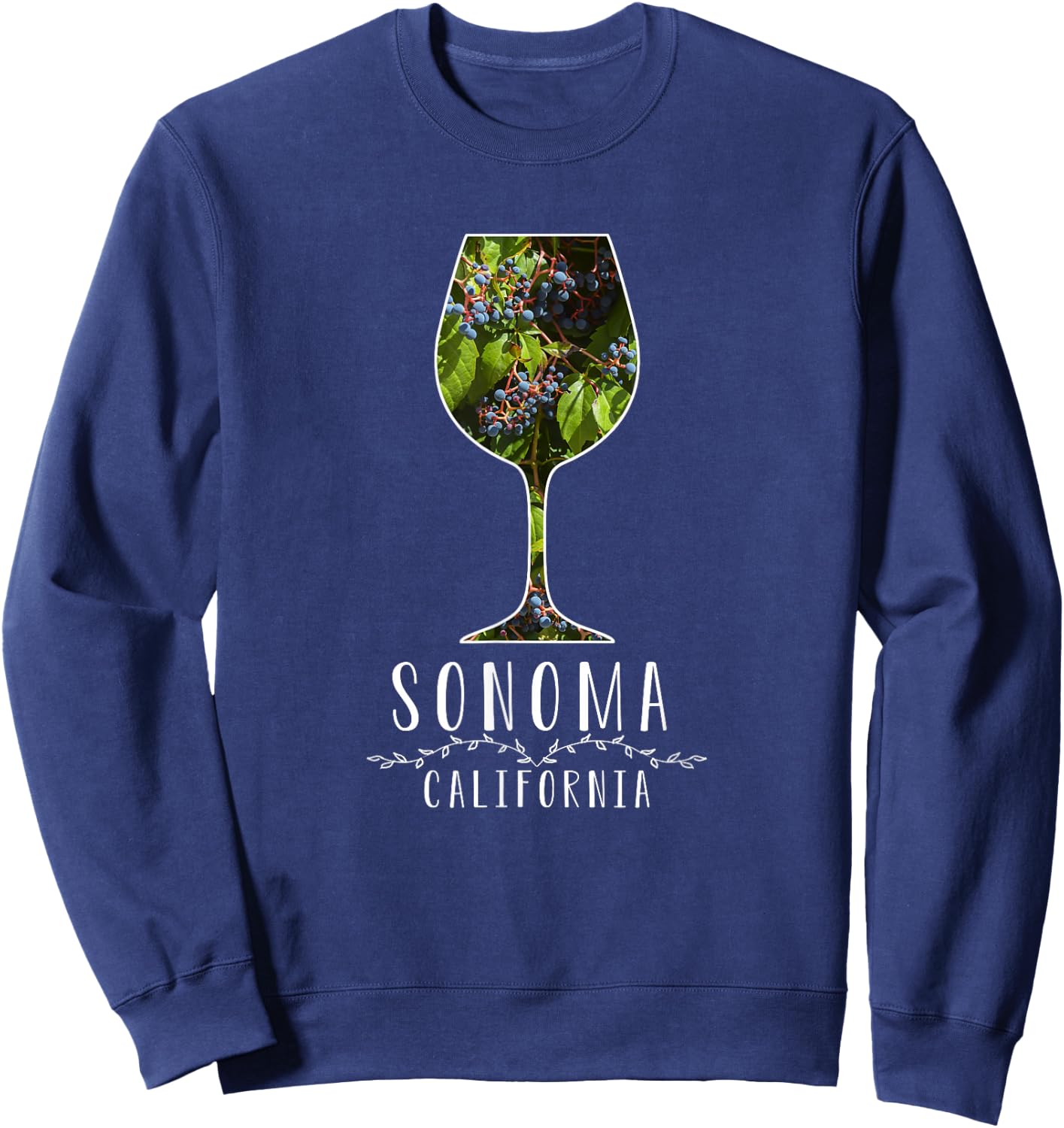 Sonoma California Wine Country Shirt Sweatshirt - Sweatshirt | Navy