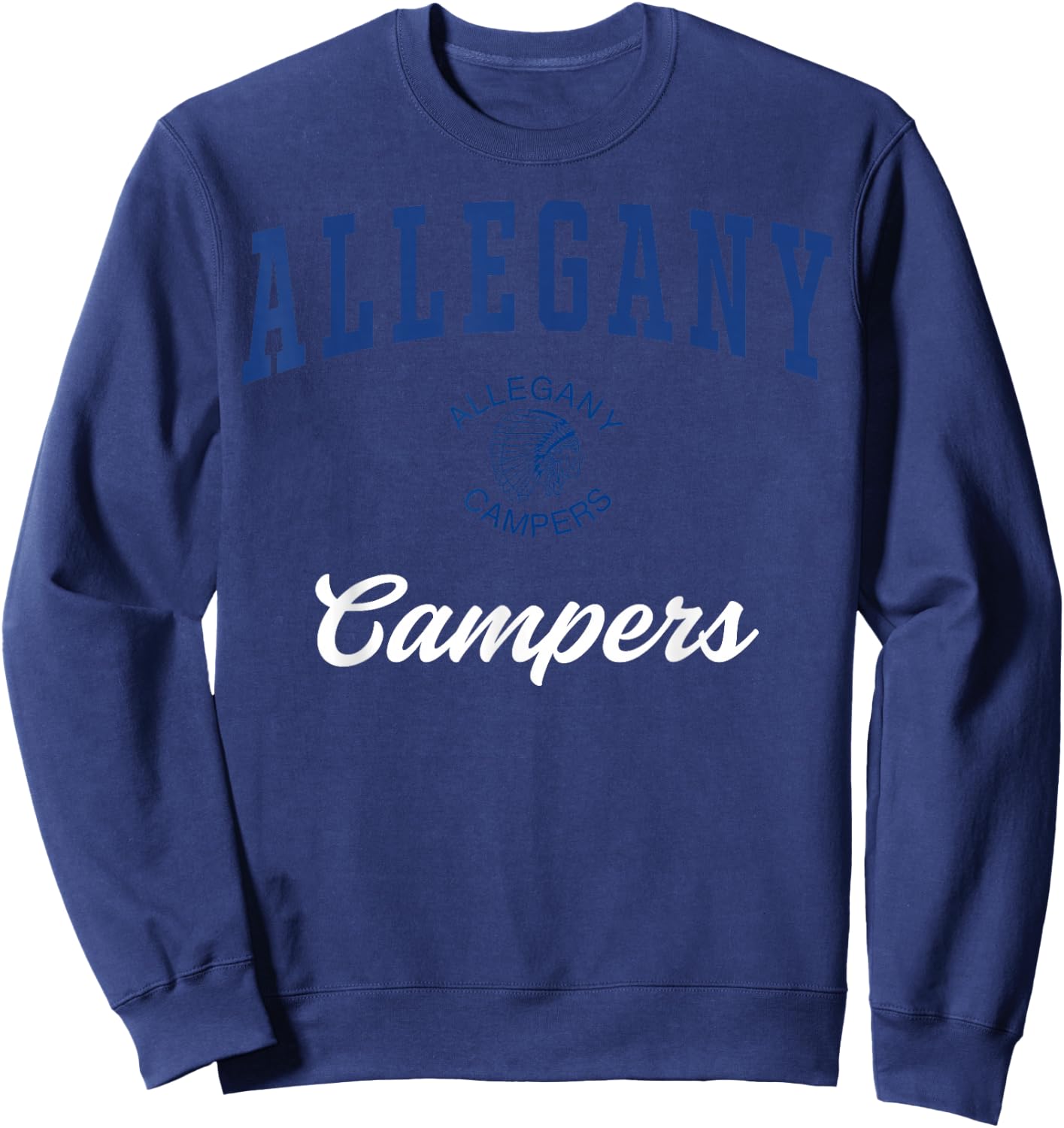 Allegany High School Campers C3 Sweatshirt - Sweatshirt | Navy