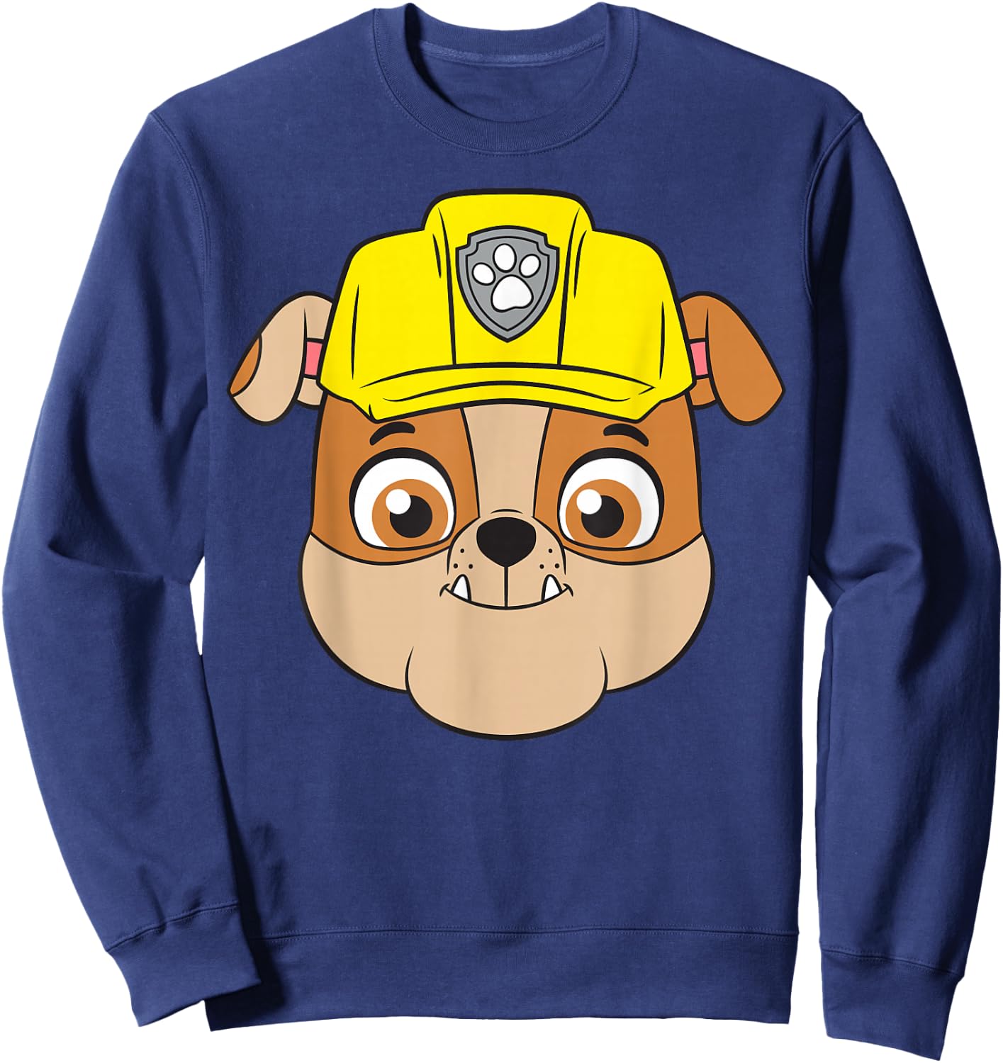 PAW Patrol Rubble Face Sweatshirt - Sweatshirt | Navy