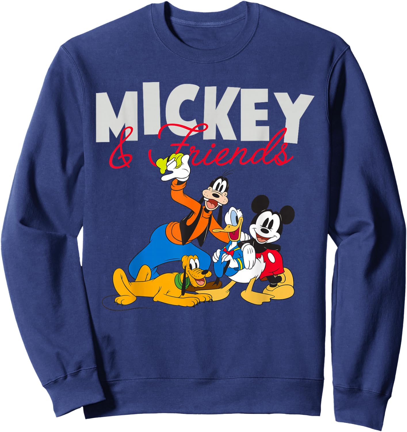 Disney Mickey and Friends Squad Sweatshirt - Sweatshirt | Navy