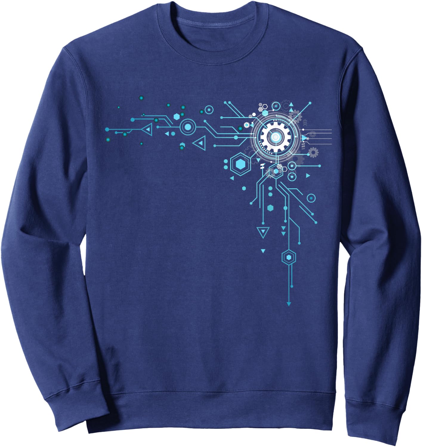 Computer Nerd Engineer Tech Geek Computer Nerd Software Sweatshirt - Sweatshirt | Navy