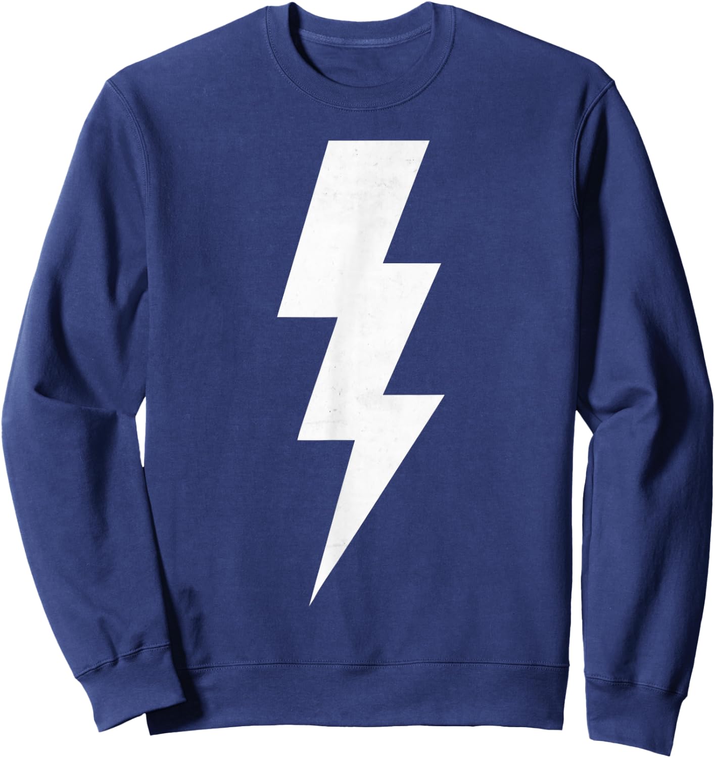 Electricity Power with Lightning Sign t shirt Sweatshirt - Sweatshirt | Navy