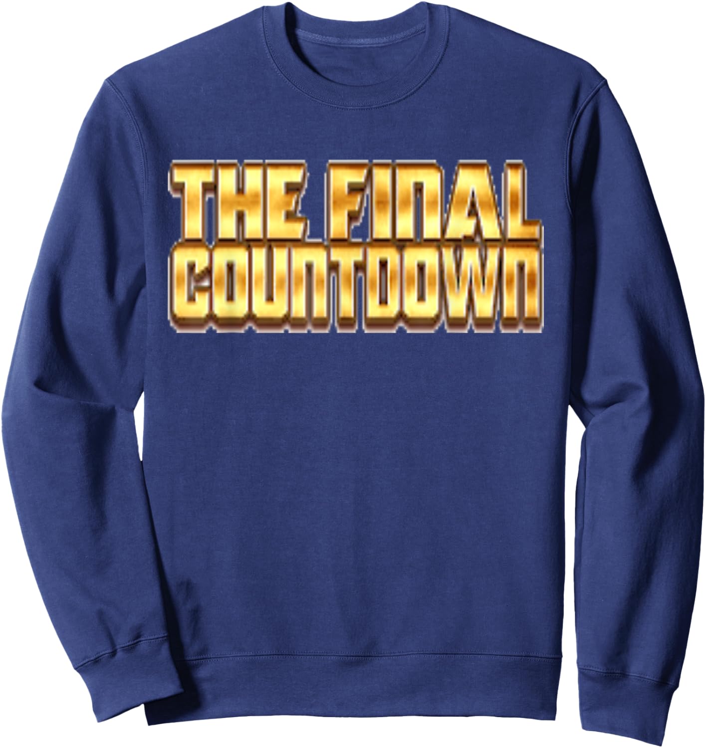 The Final Countdown Rock Shirt Sweatshirt - Sweatshirt | Navy