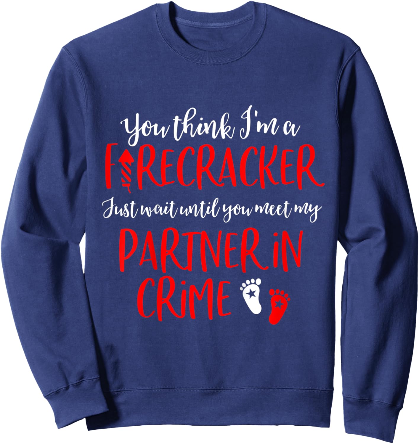 Kids Big Sibling 4th of July Pregnancy Announcement Shirt Sweatshirt - Sweatshirt | Navy
